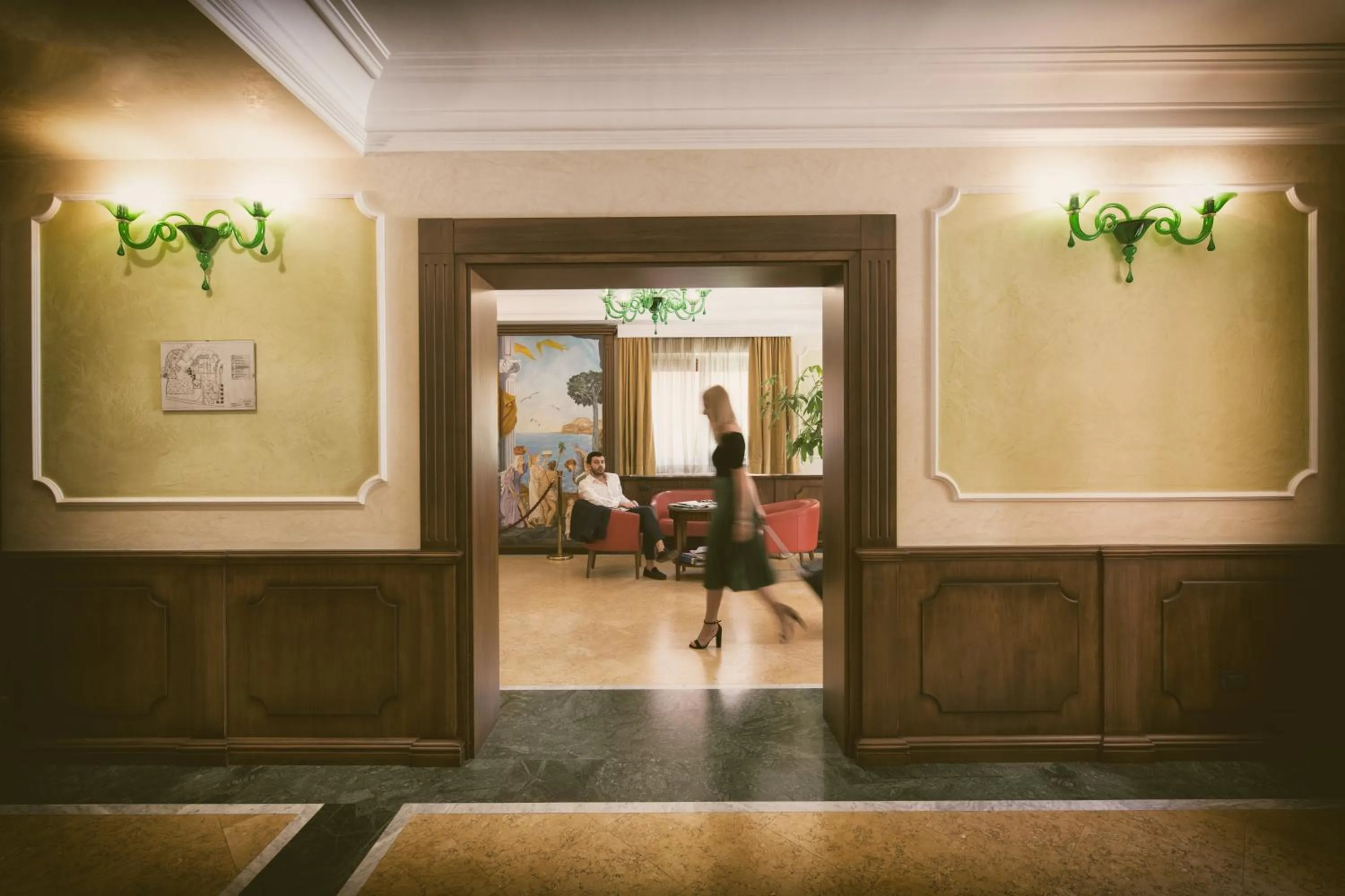 Lobby or reception in Artemis Hotel