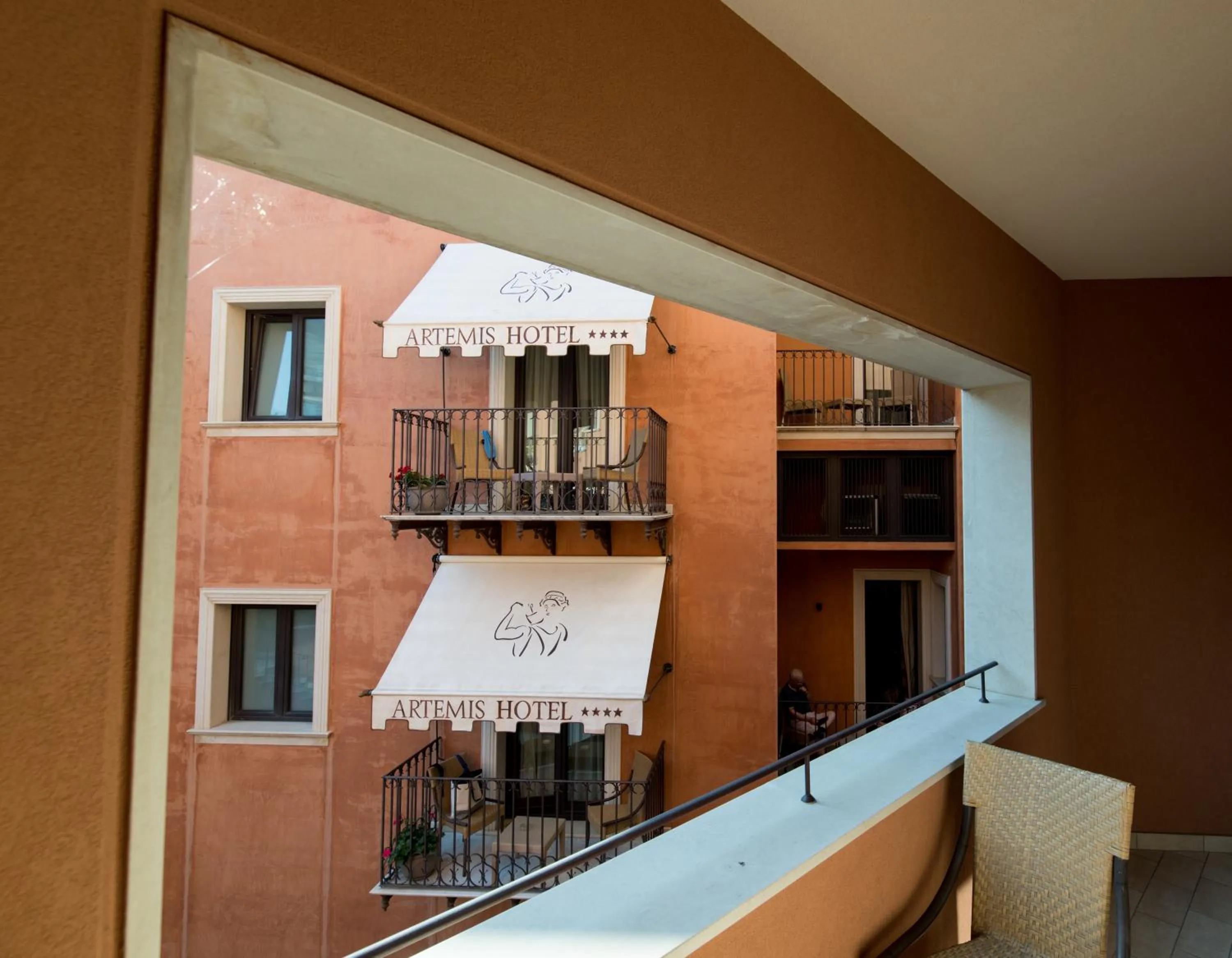 Balcony/Terrace in Artemis Hotel