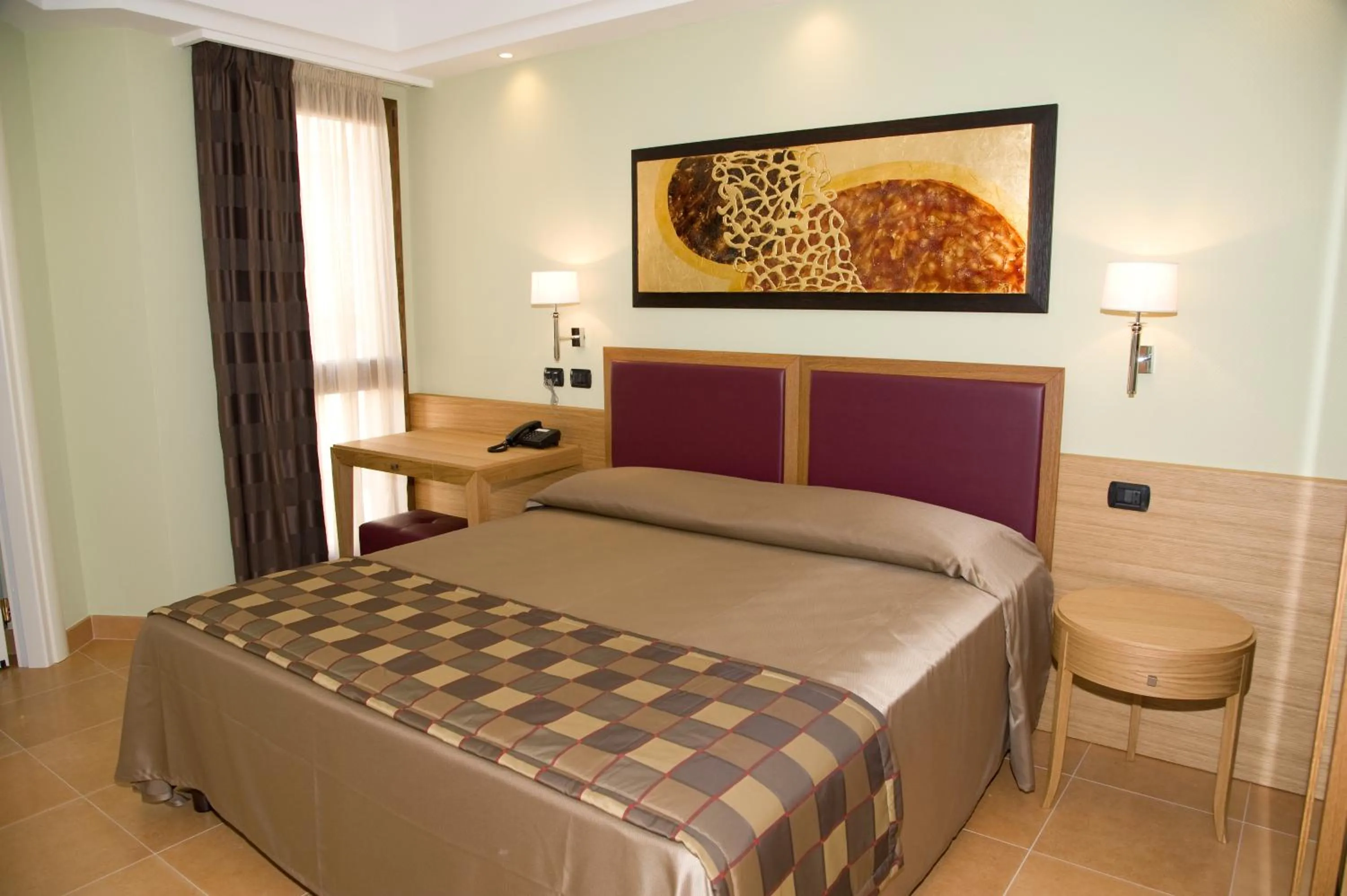 Bed in Artemis Hotel