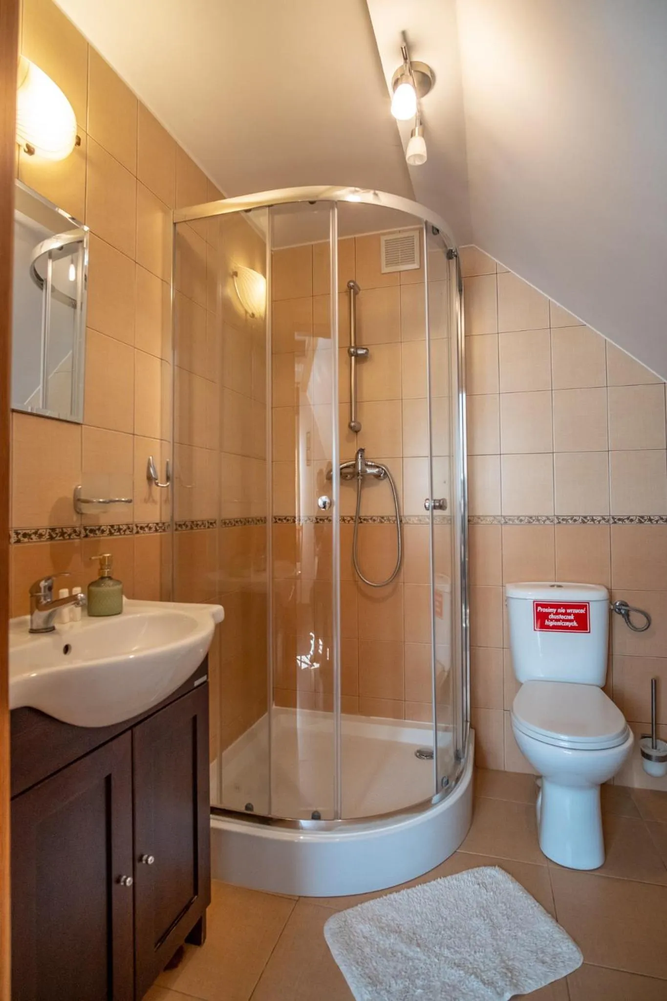 Shower in Siedlisko Leszczewek