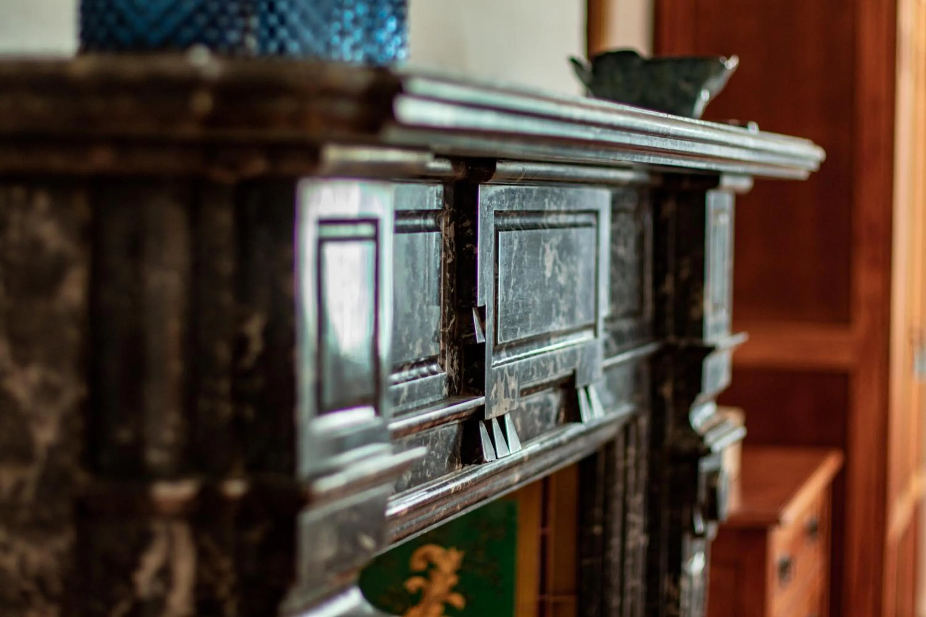 Decorative detail in Carmichael House Boutique Hotel