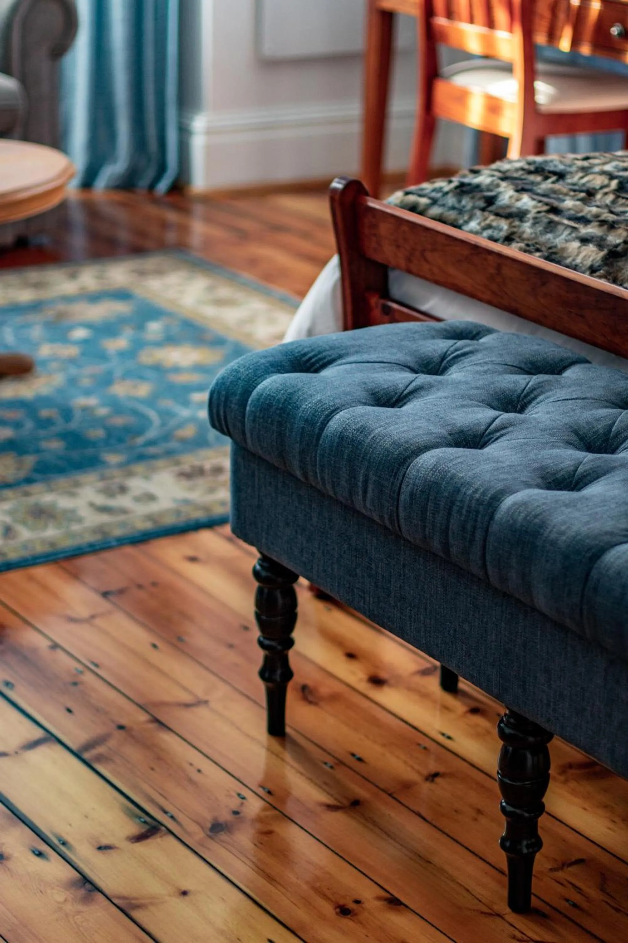 Bed in Carmichael House Boutique Hotel