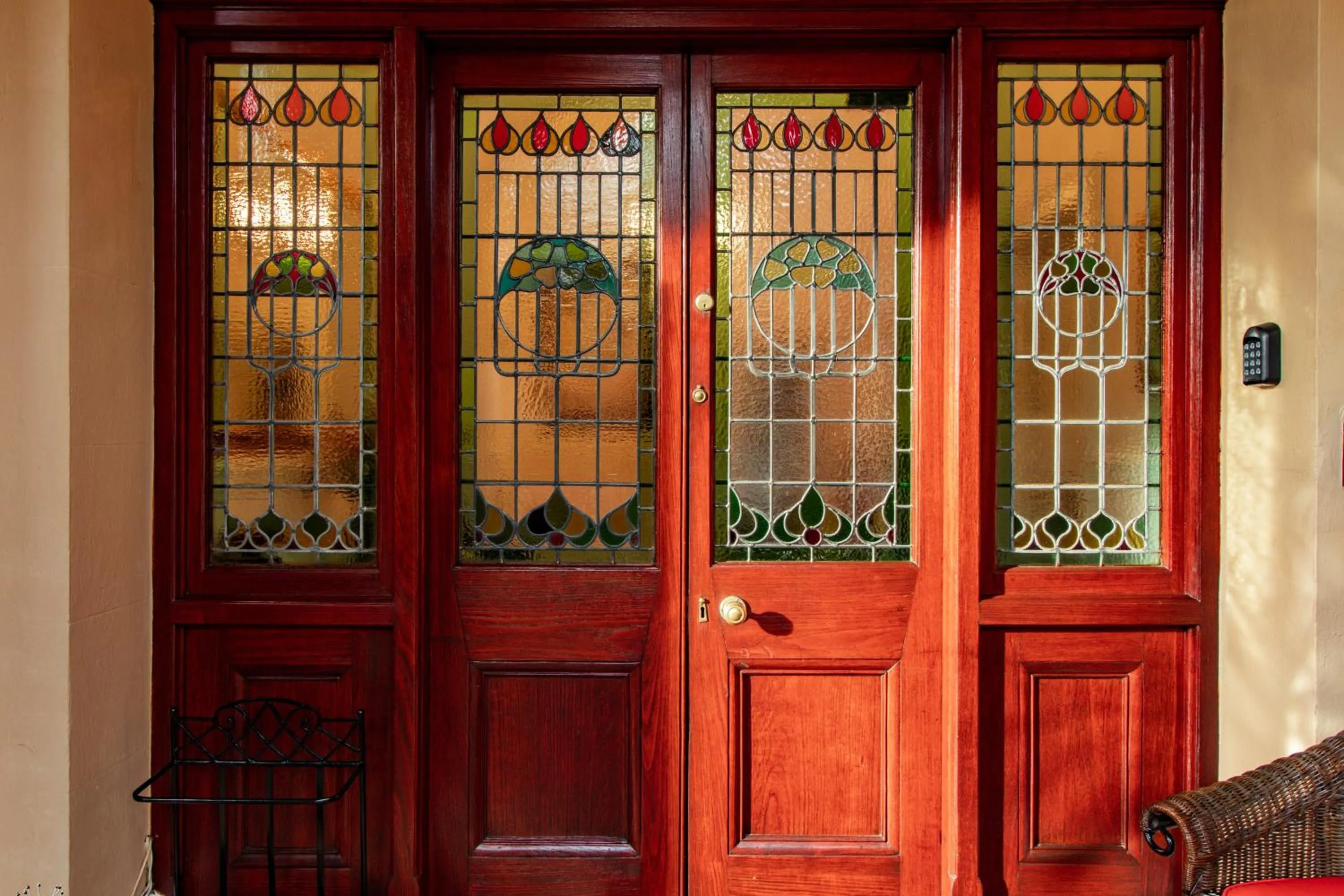 Facade/entrance in Carmichael House Boutique Hotel