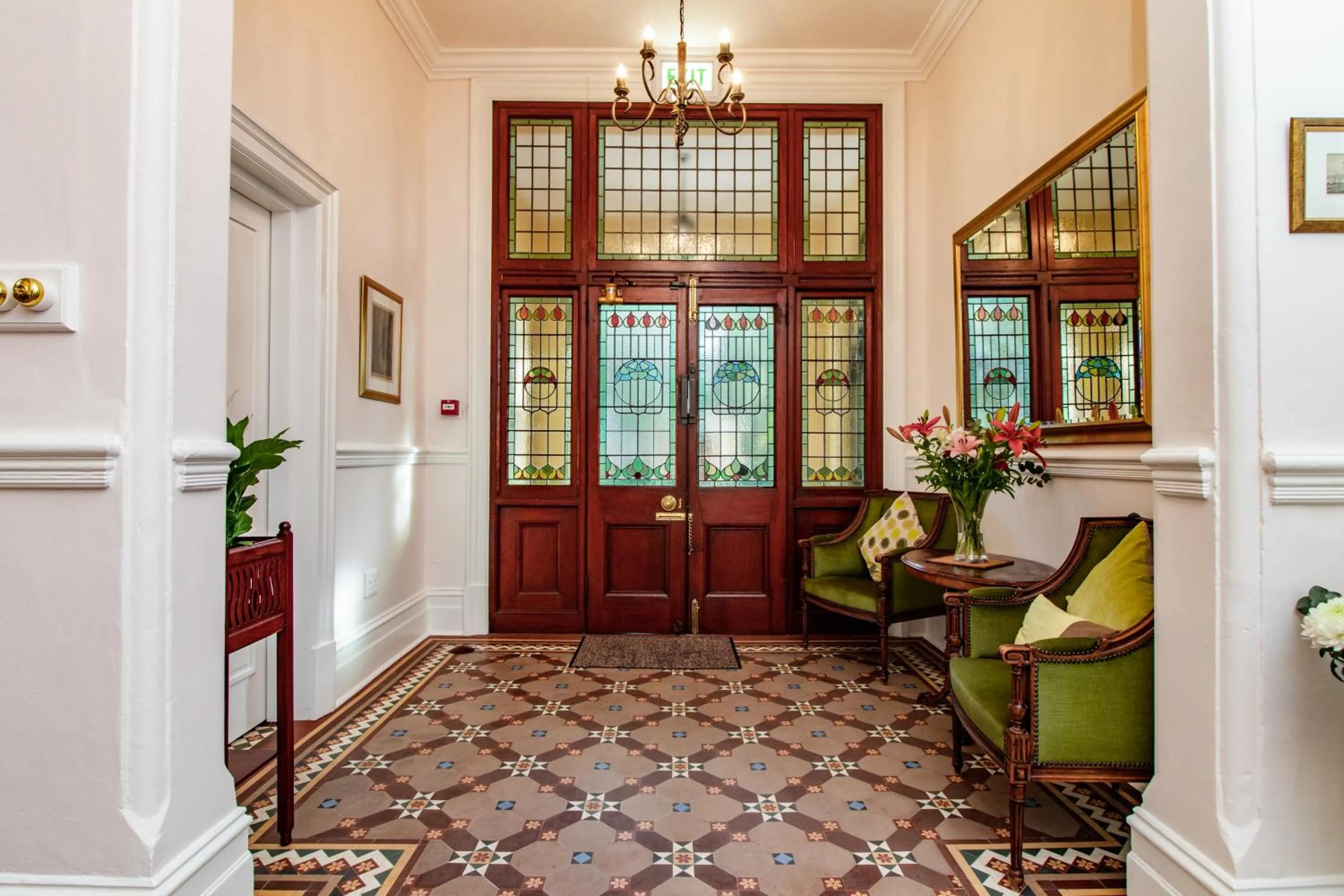 Lobby or reception in Carmichael House Boutique Hotel