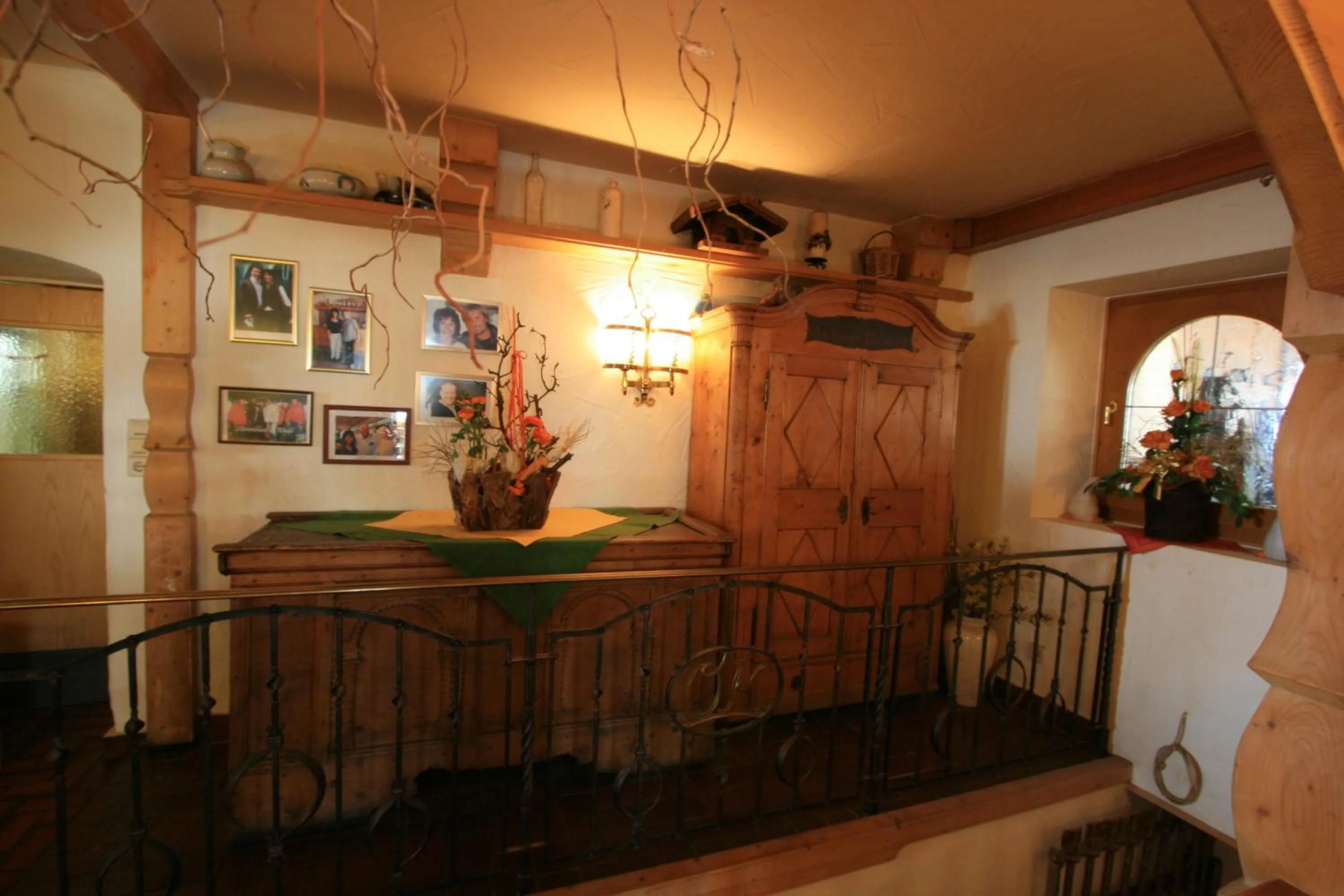 Decorative detail in Hotel Stadlwirt