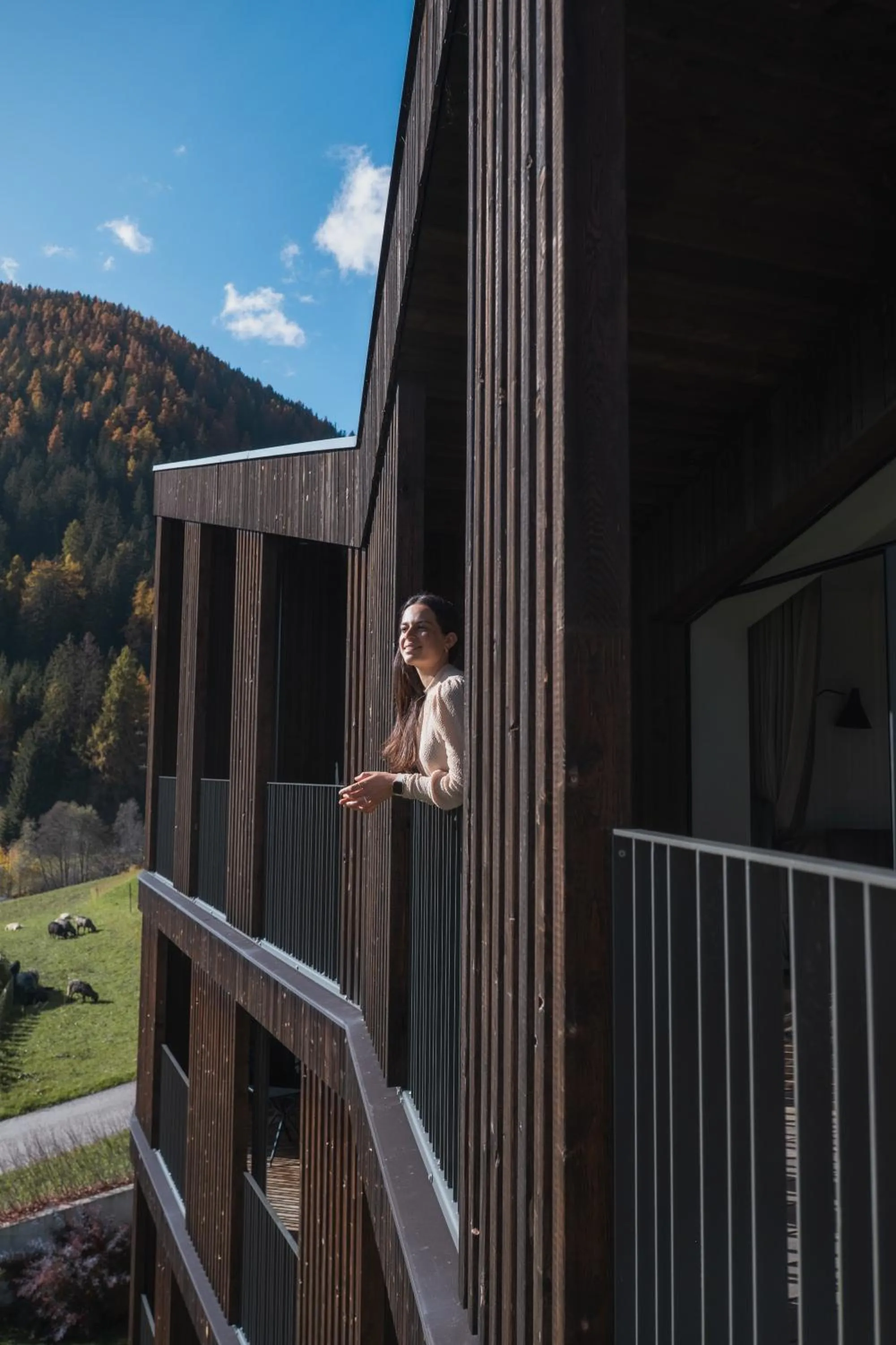 Balcony/Terrace in Mountain Residence Montana