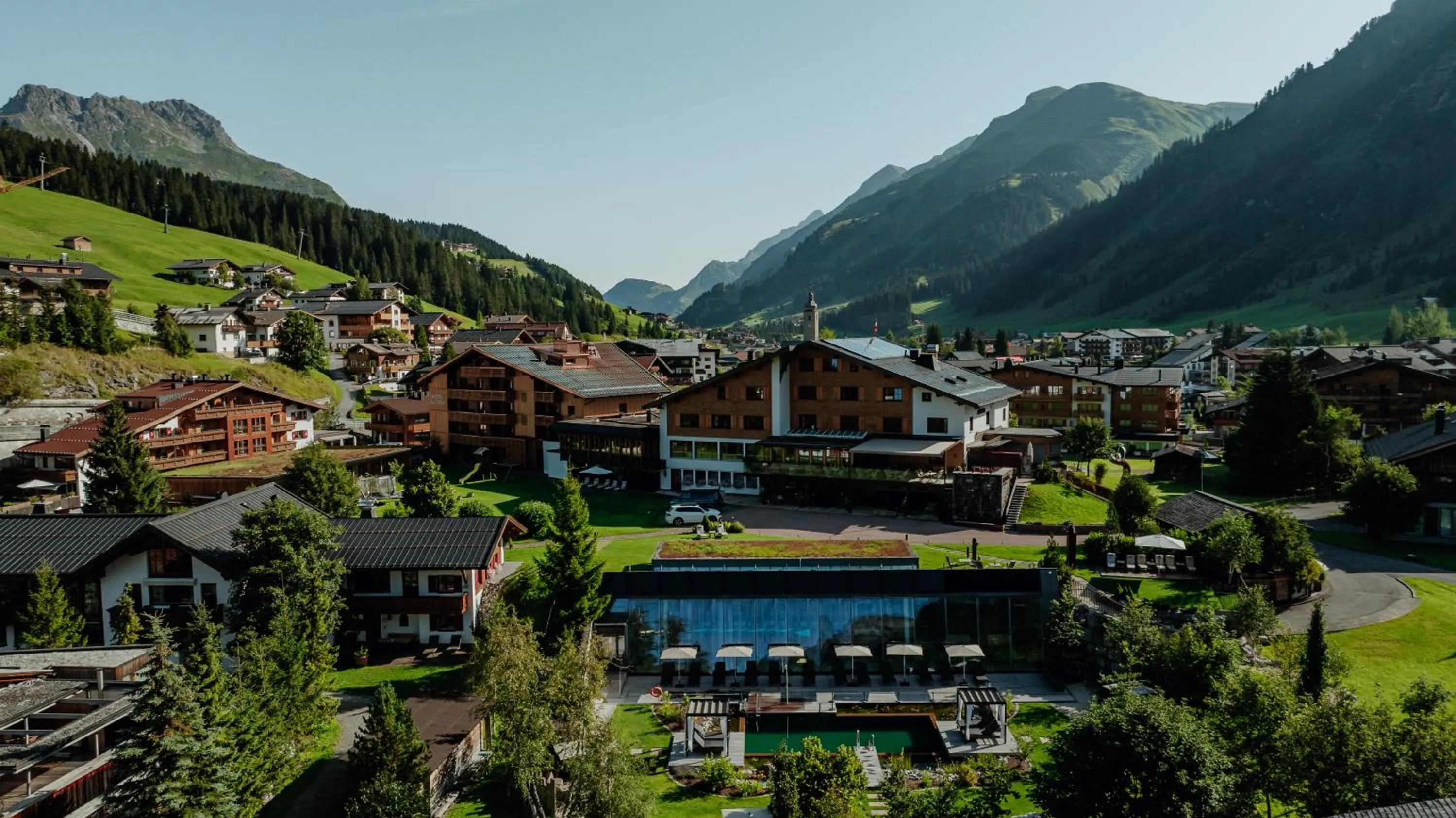 Property building in Hotel Austria