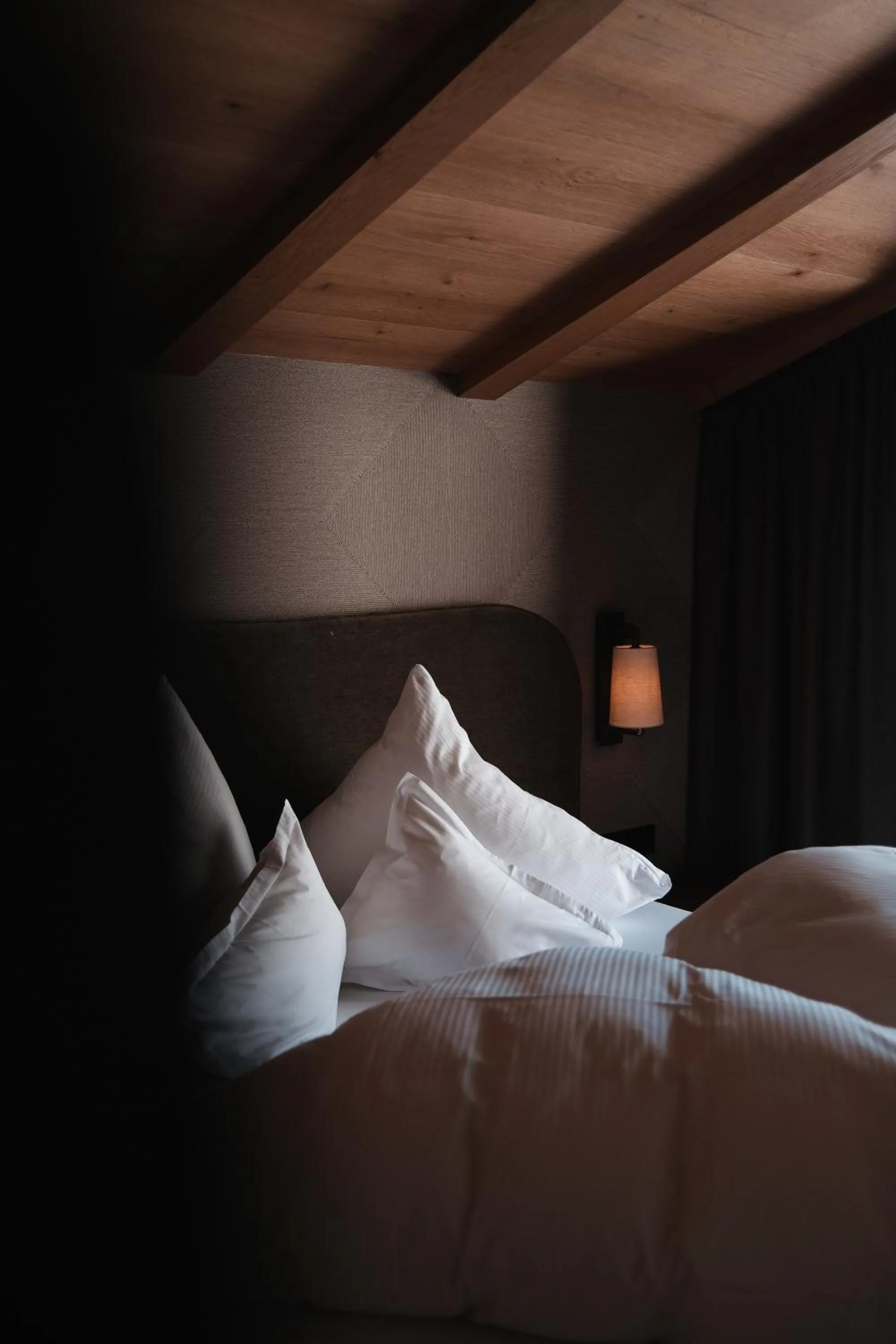 Bed in Hotel Austria