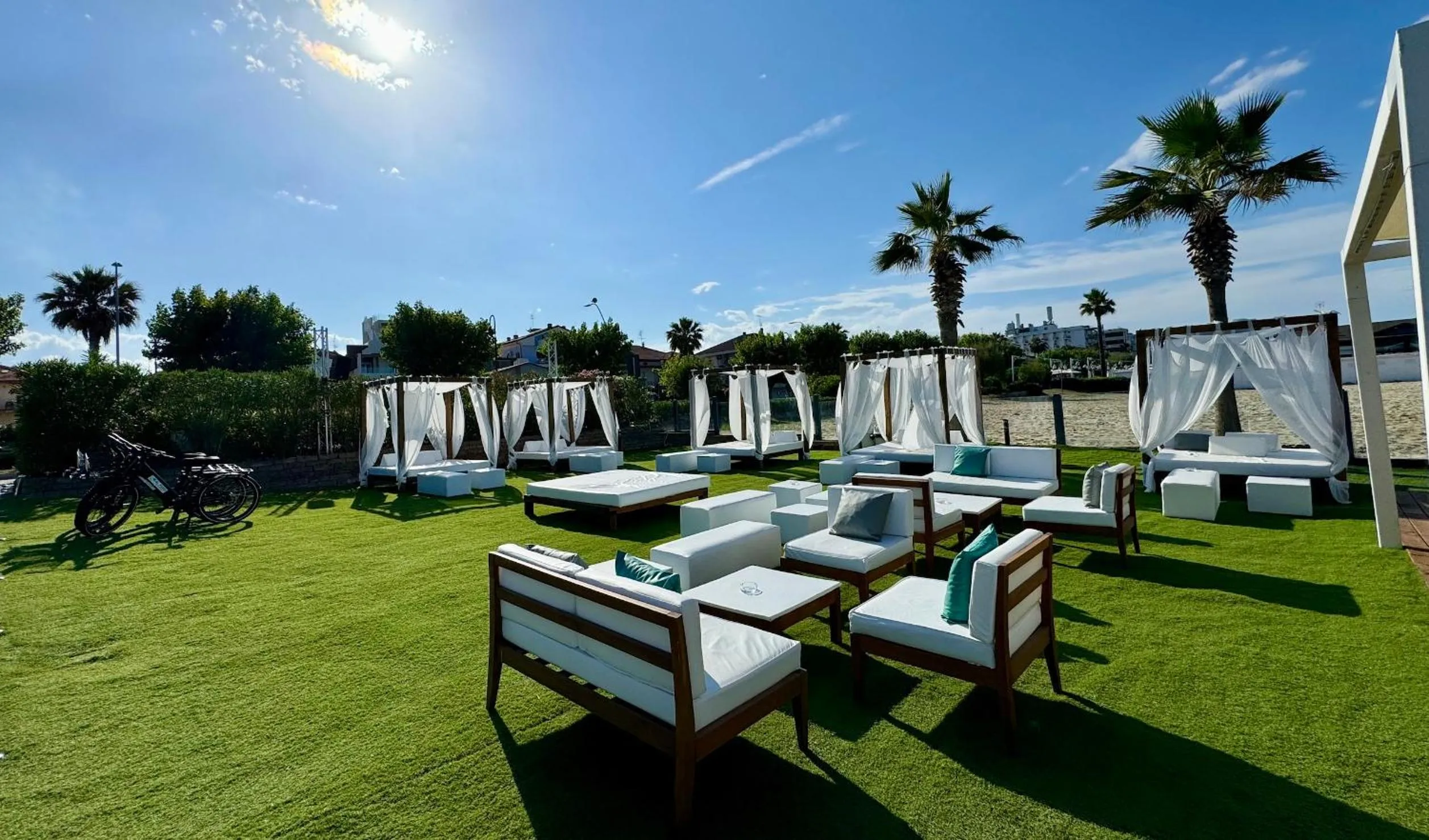 Beach in Hotel La Pergola