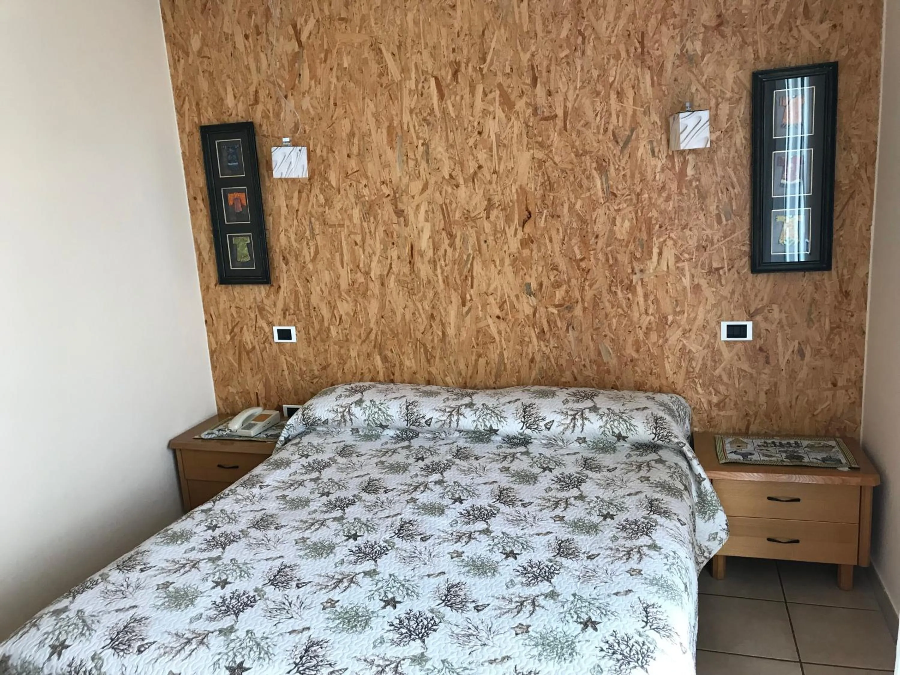 Bed in Hotel La Pergola