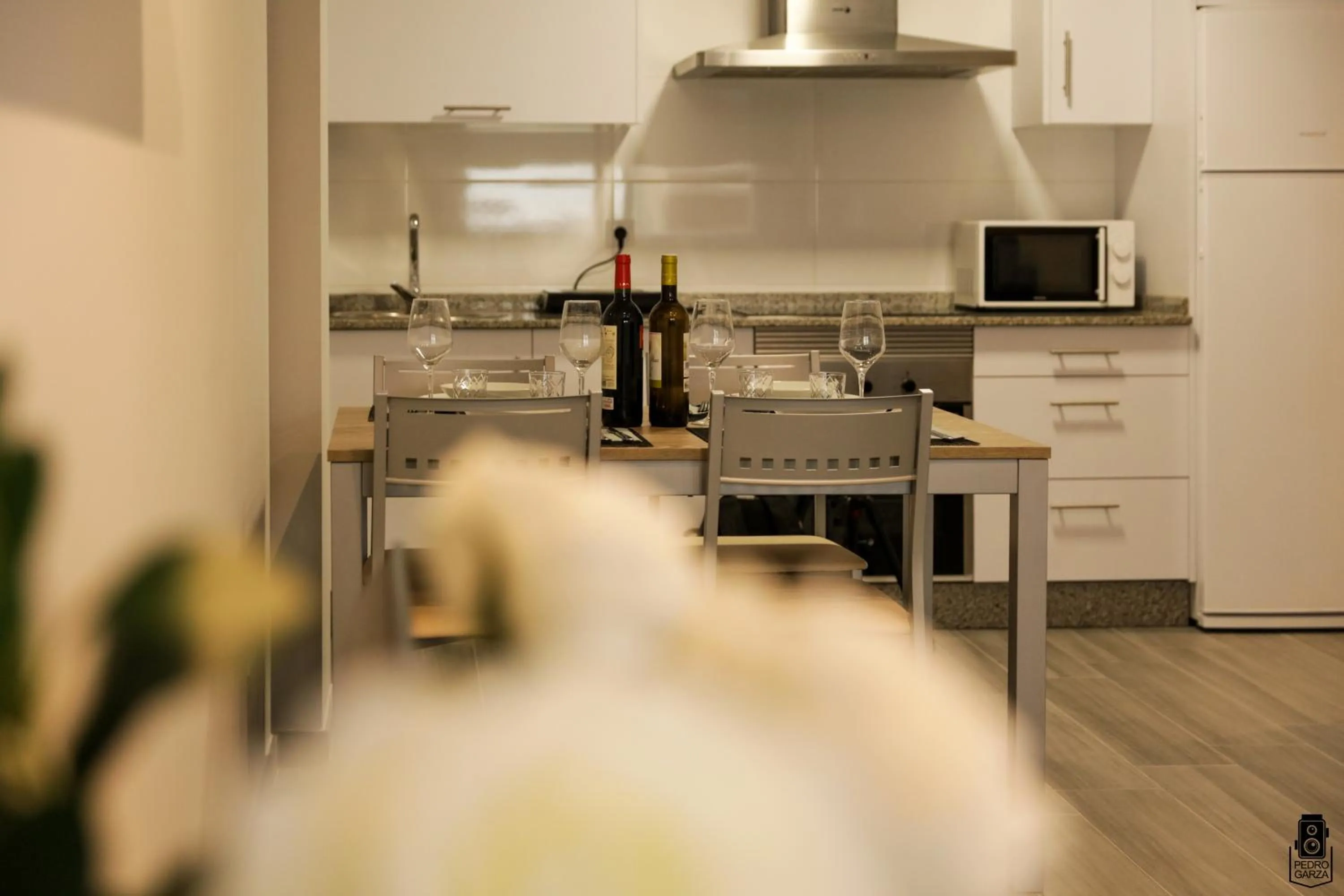 Kitchen or kitchenette in dpCristal City Apartments