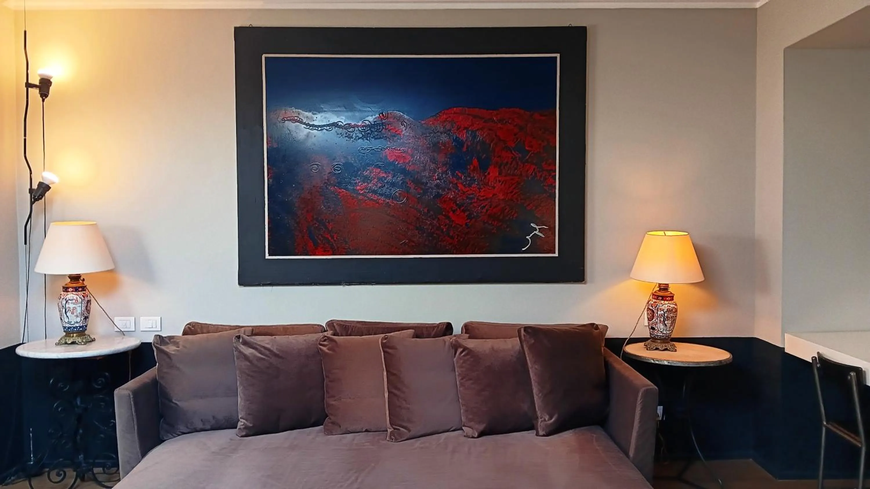 Living room in Maison Borella