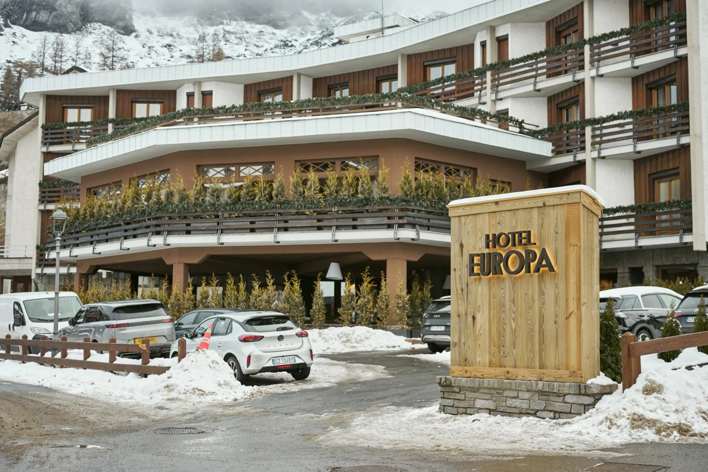 Property building in Hotel Europa