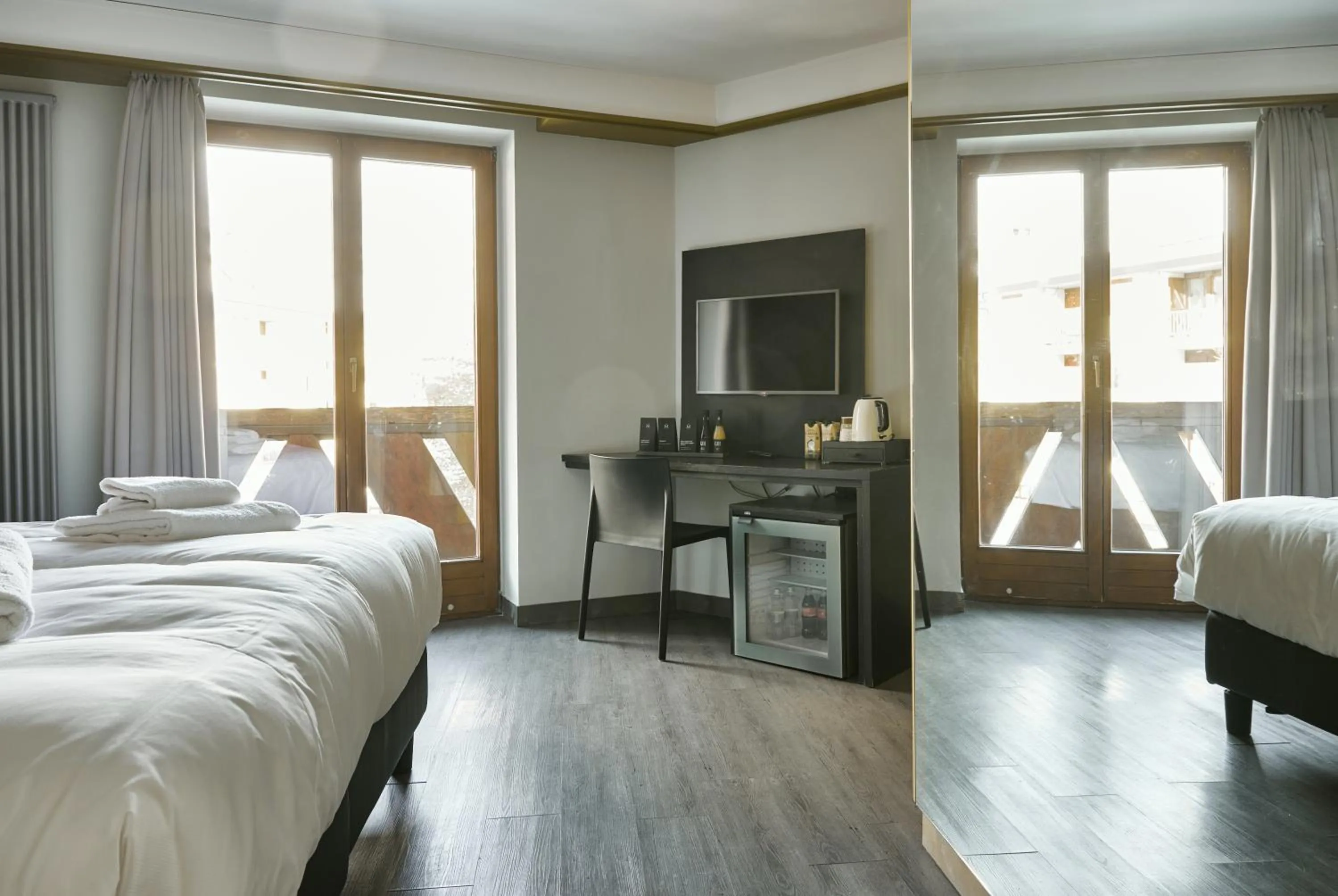 View (from property/room), Bed in Hotel Europa