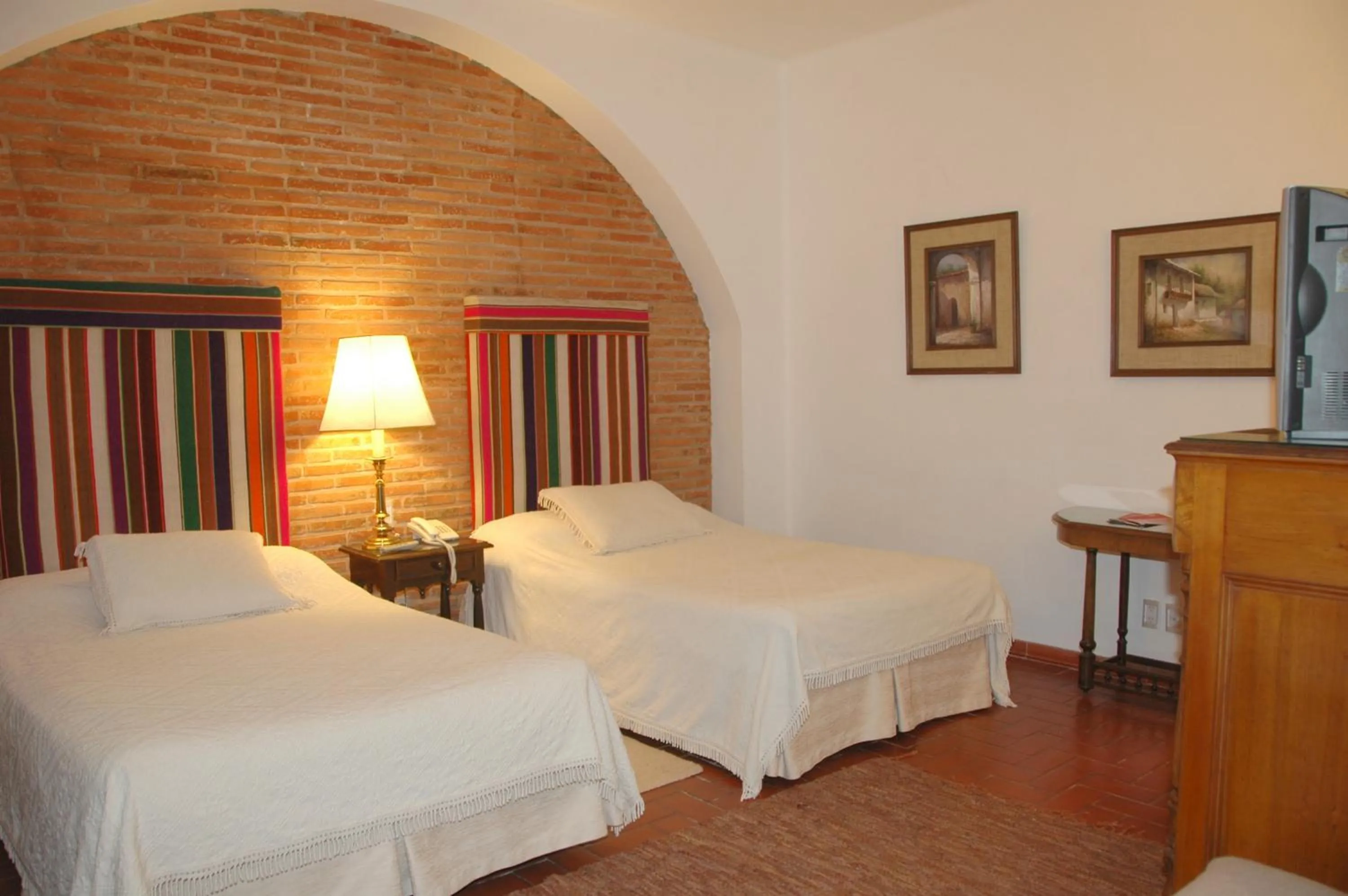 Bed in Parador Santa Maria La Real