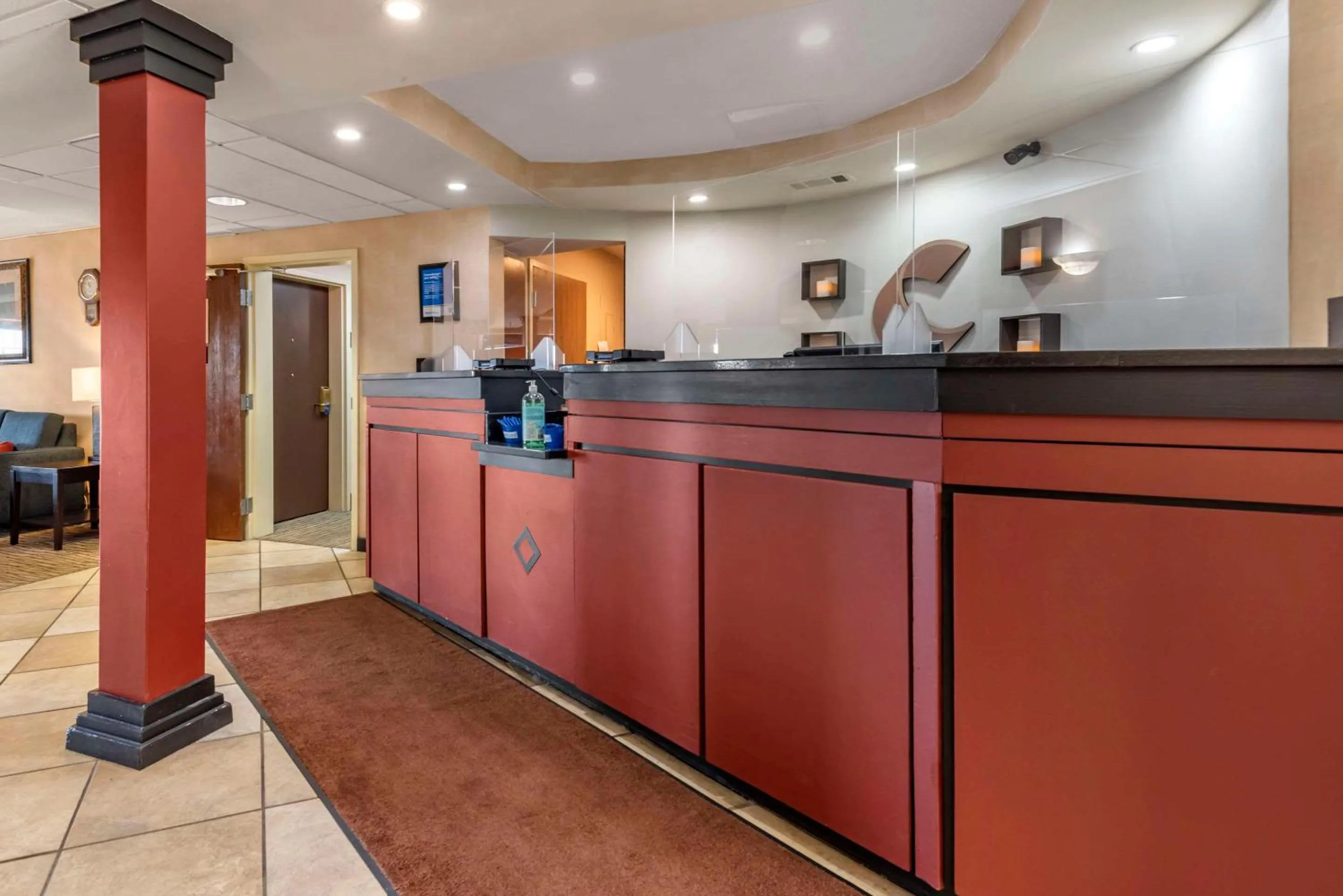 Lobby or reception in Comfort Inn Augusta