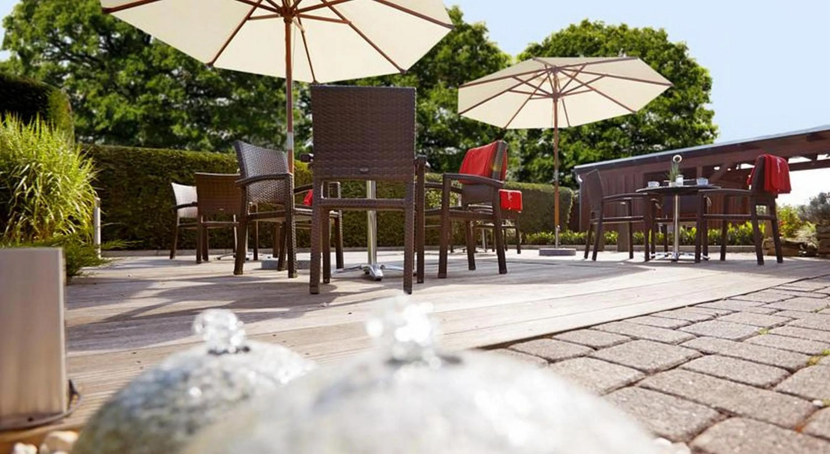 Balcony/Terrace in Hotel Waldblick Deppe