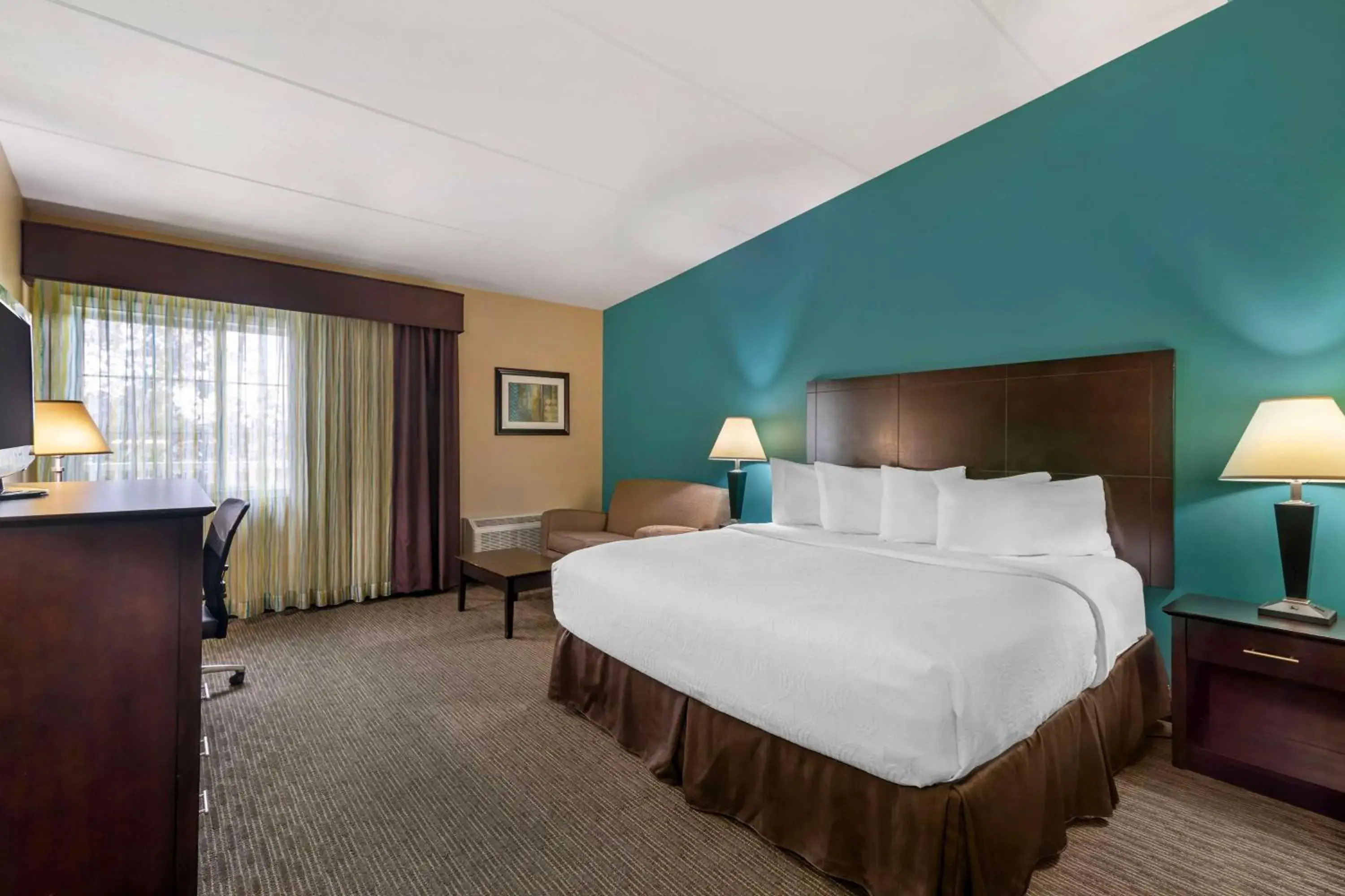 King Bed and One Sofa Bed in Best Western Plus Plattsburgh King Bed and One Sofa Bed in Best Western Plus Plattsburgh