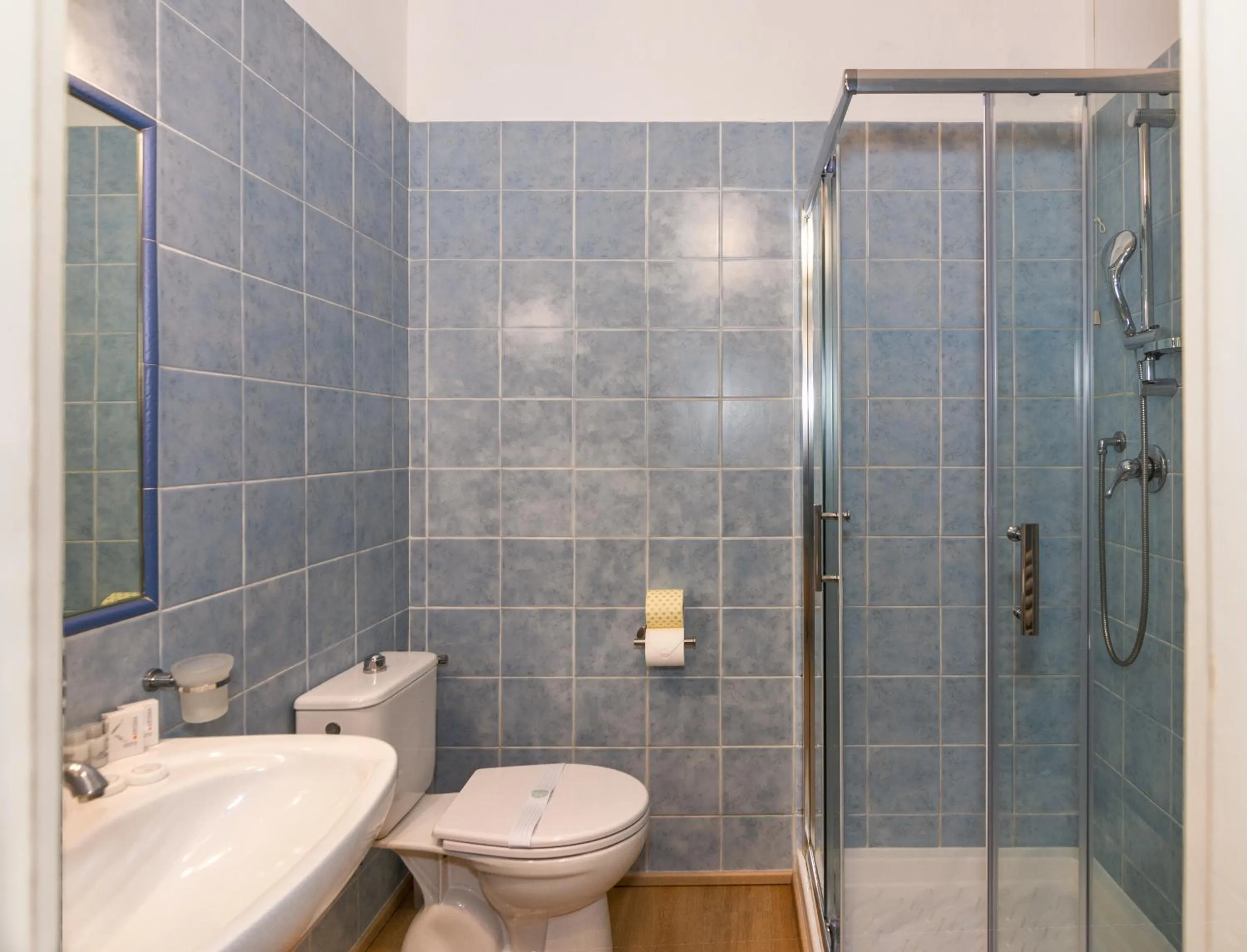 Shower in Hotel Stella D'Italia