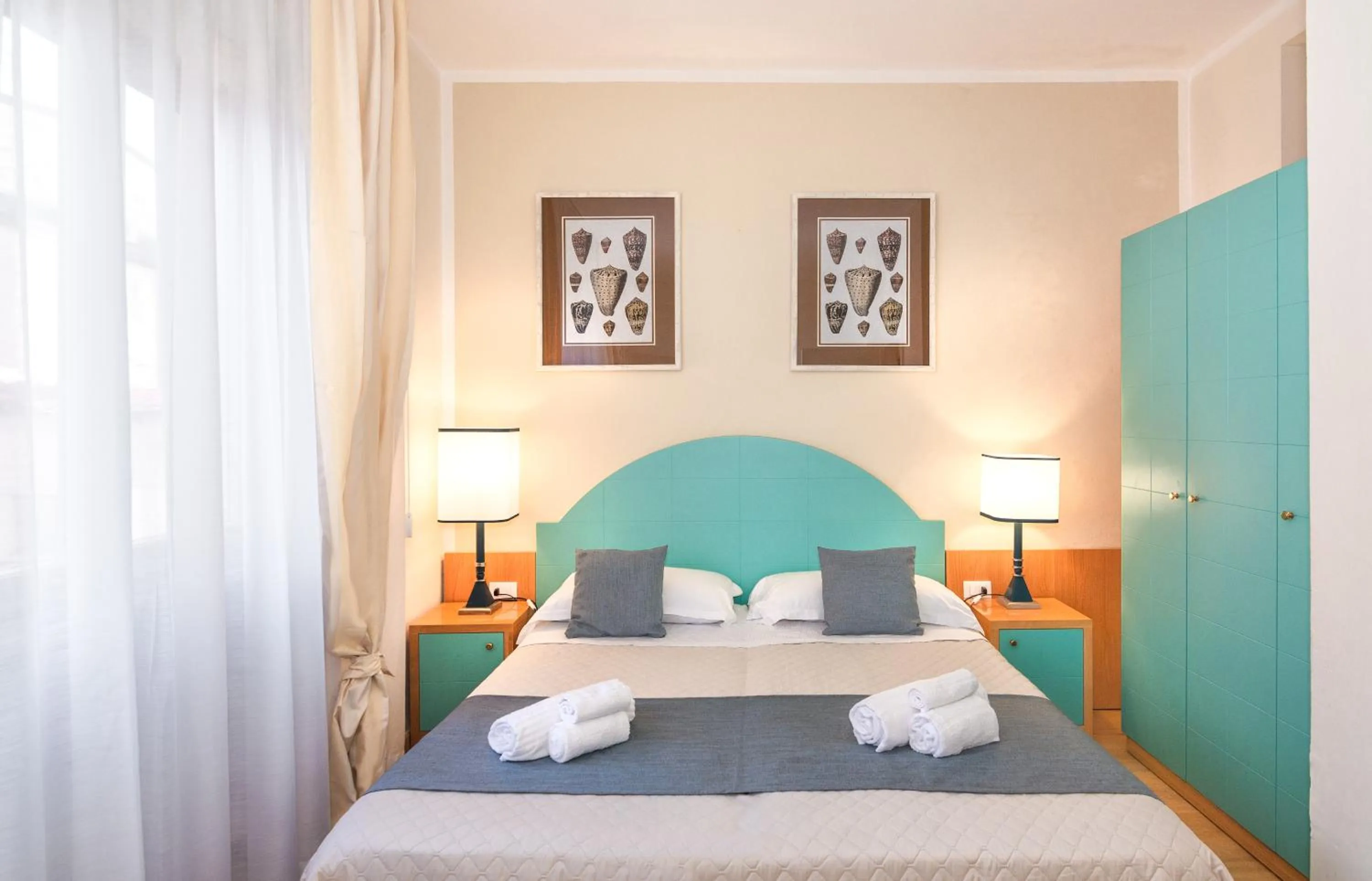 Bed in Hotel Stella D'Italia