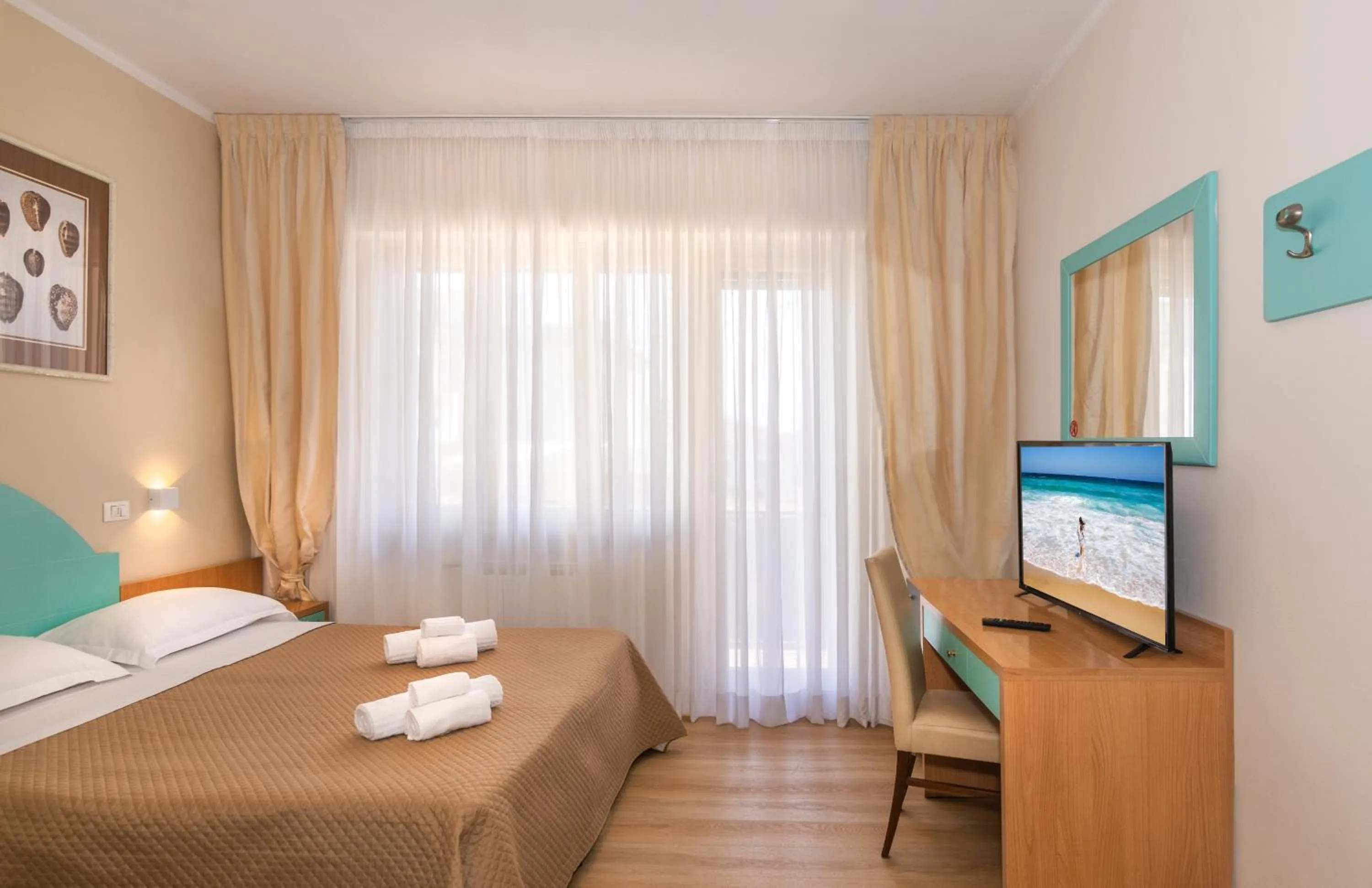 Bedroom, Bed in Hotel Stella D'Italia