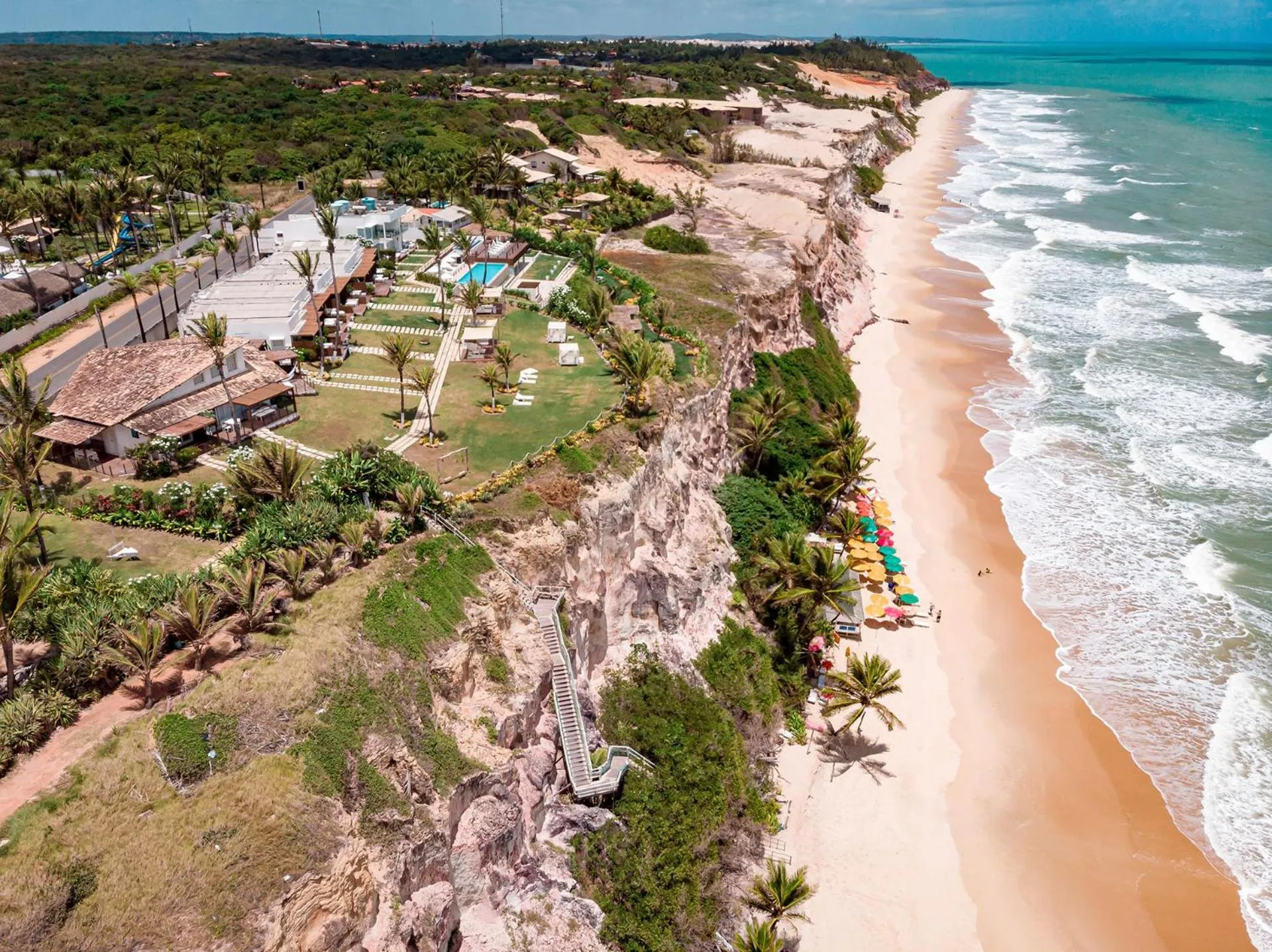 Bird's eye view in Pipa Privilege Suítes