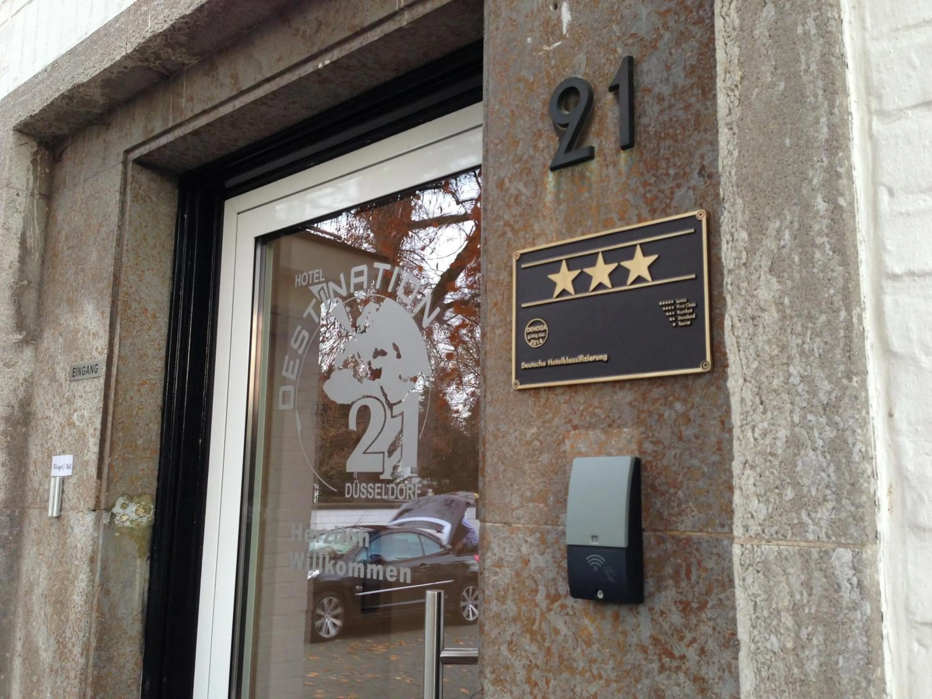 Facade/entrance in Hotel Destination 21