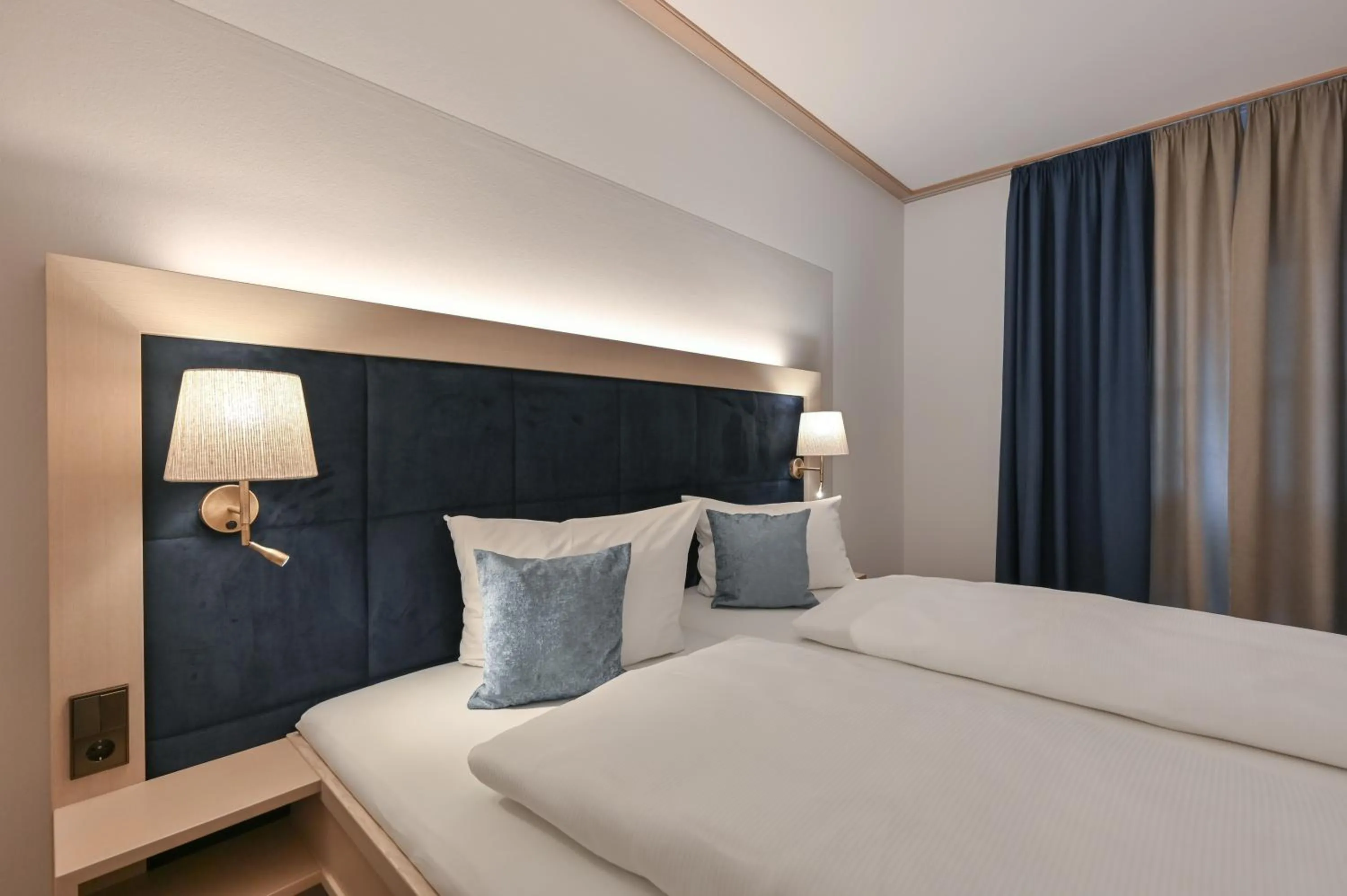 Photo of the whole room, Bed in Gästehaus Sankt Ulrich