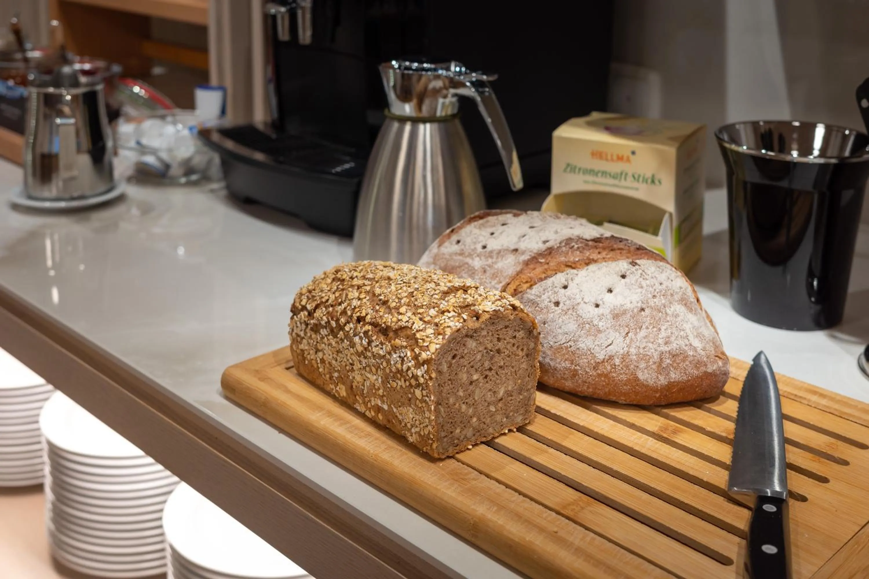 Buffet breakfast in Gästehaus Sankt Ulrich