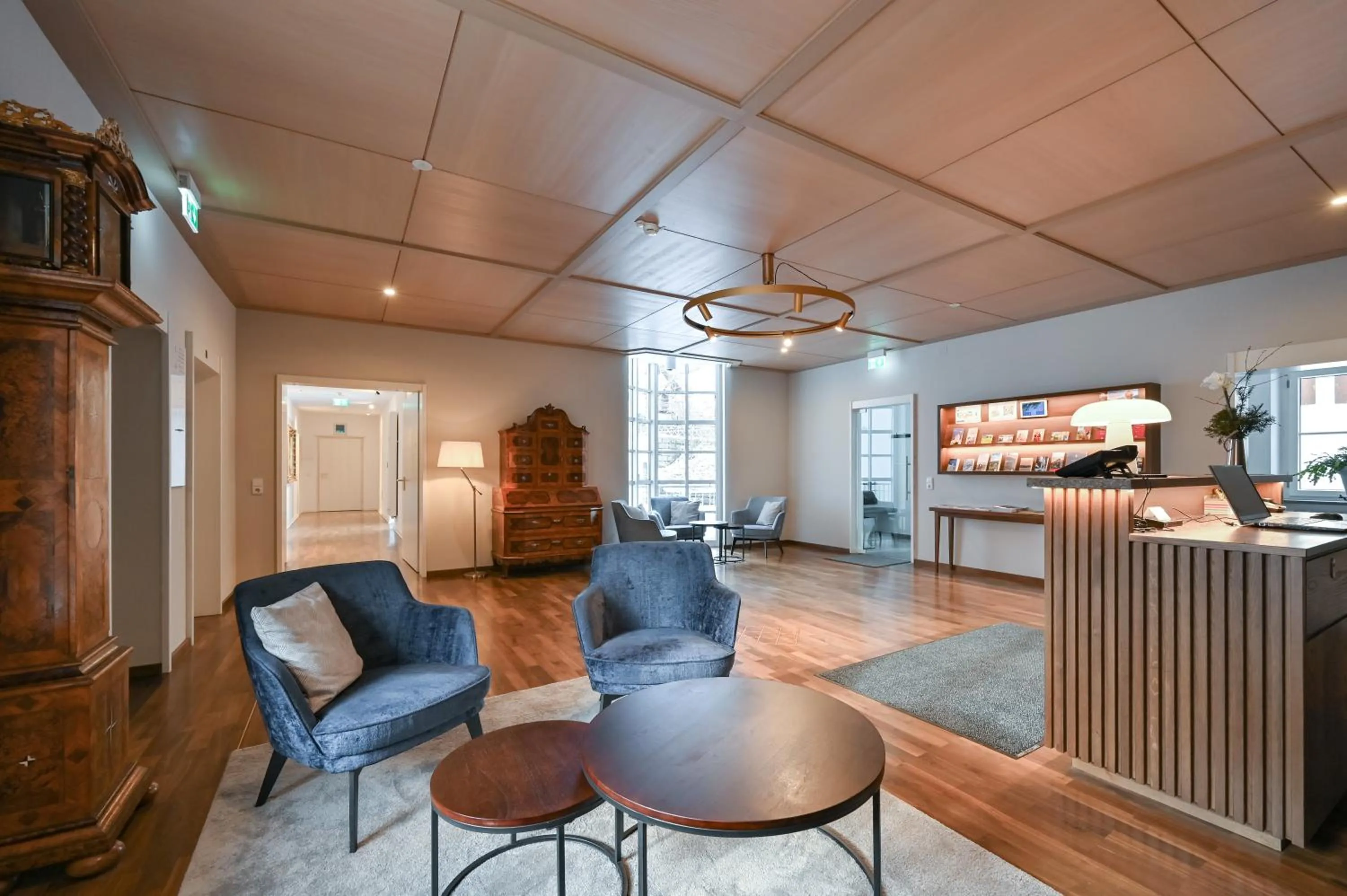 Lobby or reception in Gästehaus Sankt Ulrich
