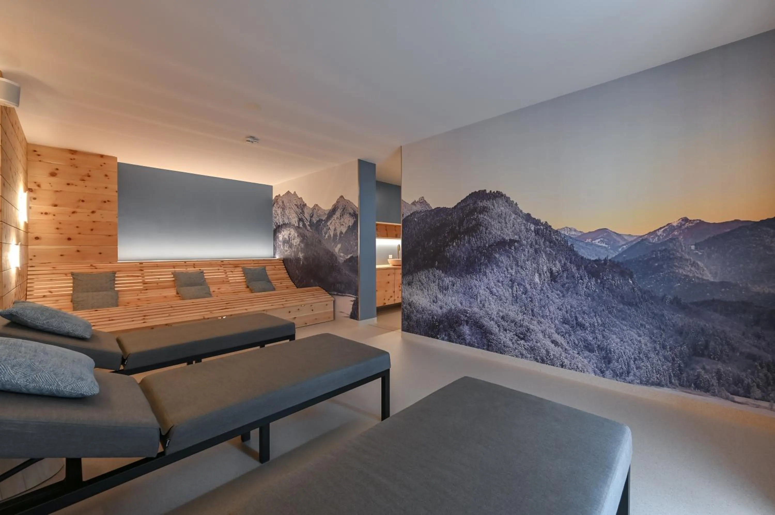 Sauna in Gästehaus Sankt Ulrich