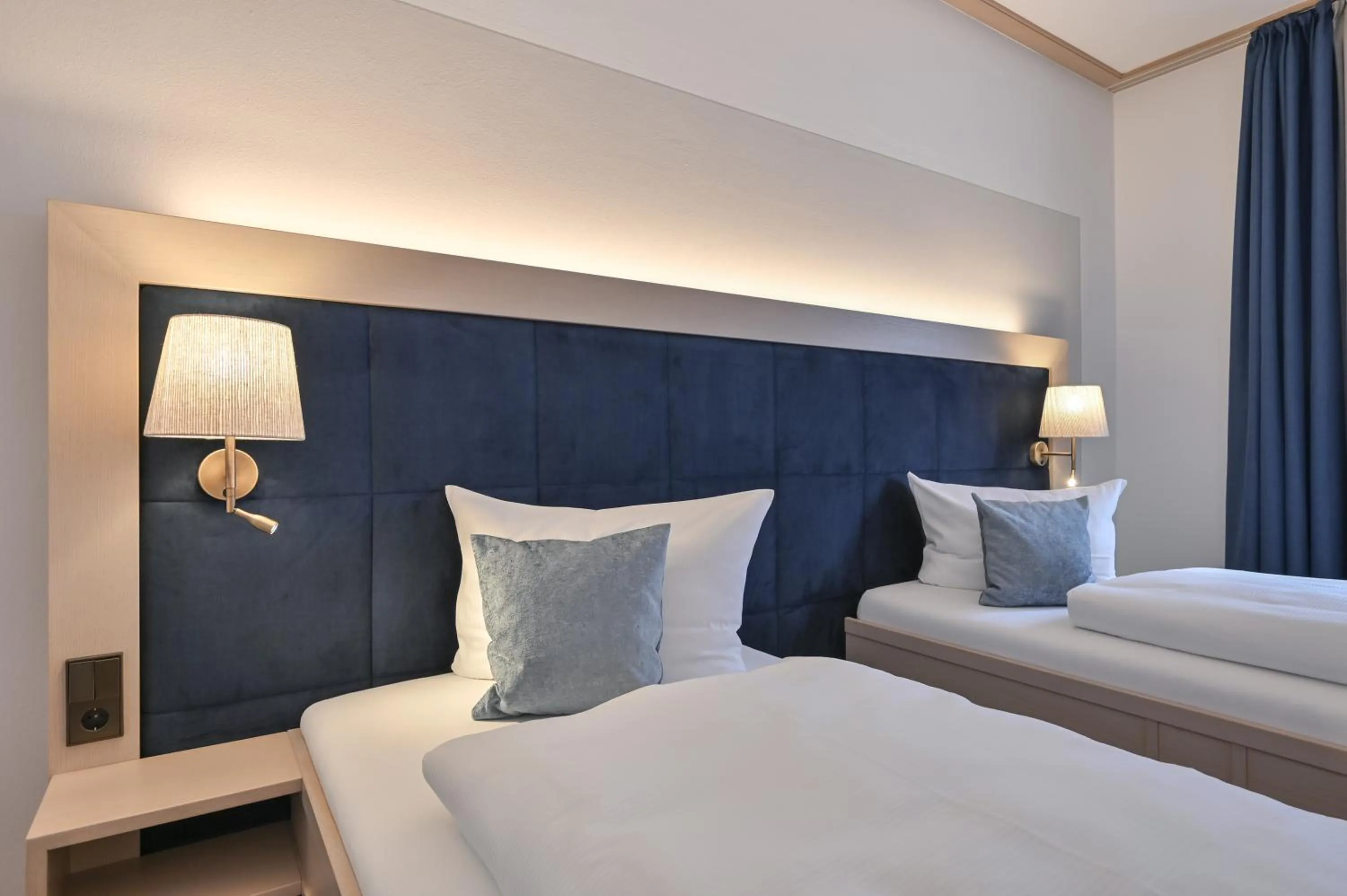 Photo of the whole room, Bed in Gästehaus Sankt Ulrich