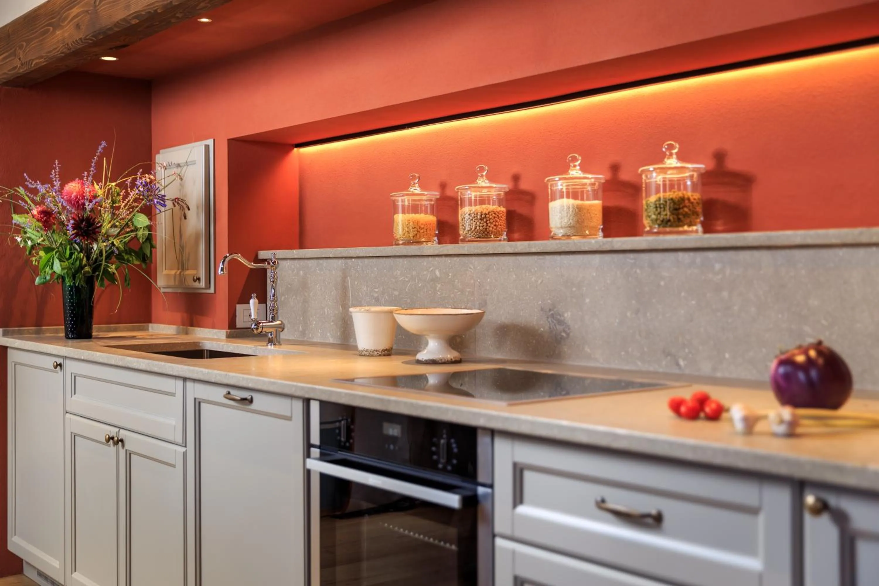 Kitchen or kitchenette in Villa La Massa