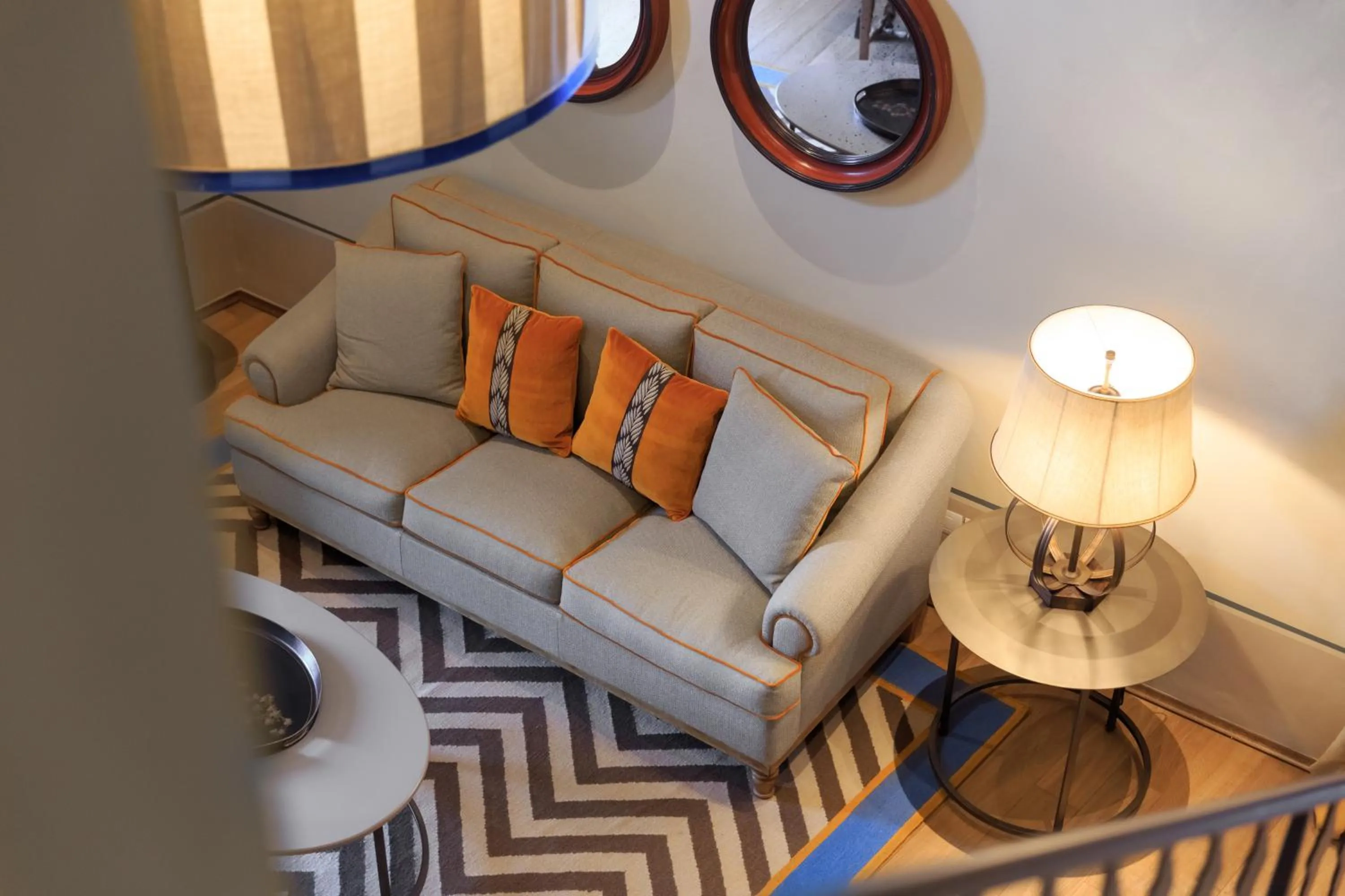 Living room in Villa La Massa