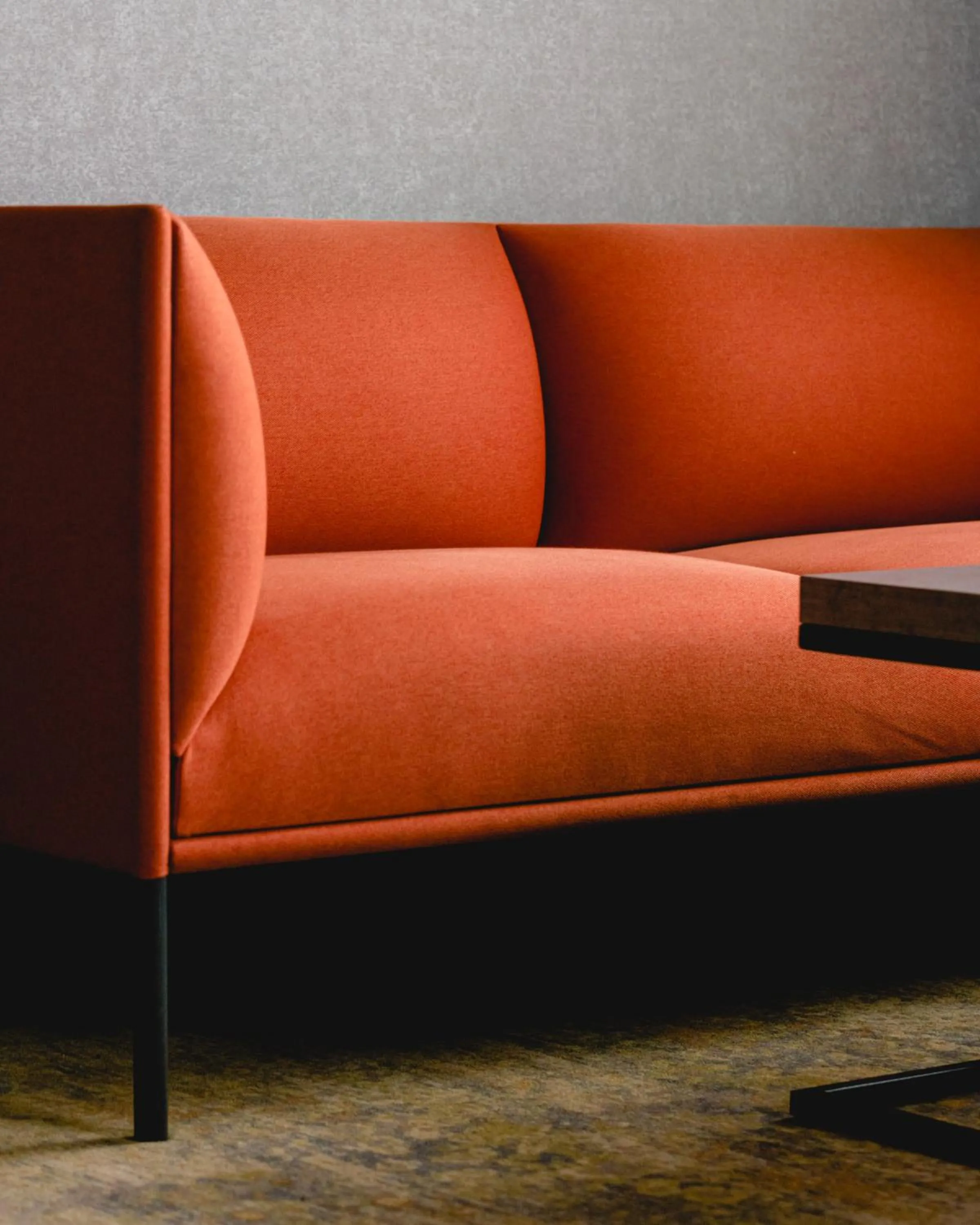 Seating area in Emerald Hotel