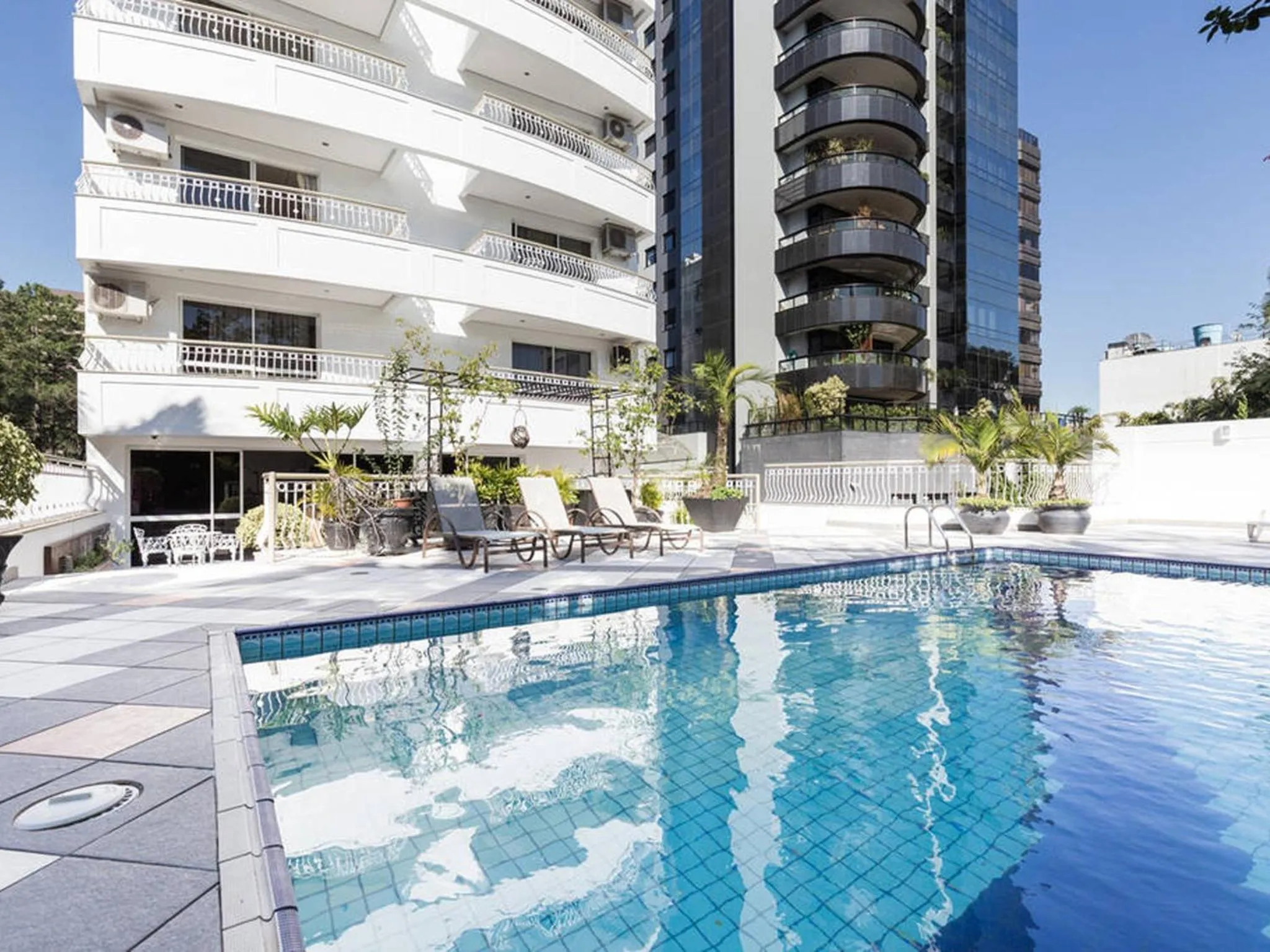 Swimming pool in Bela Vista Hotel & Flat