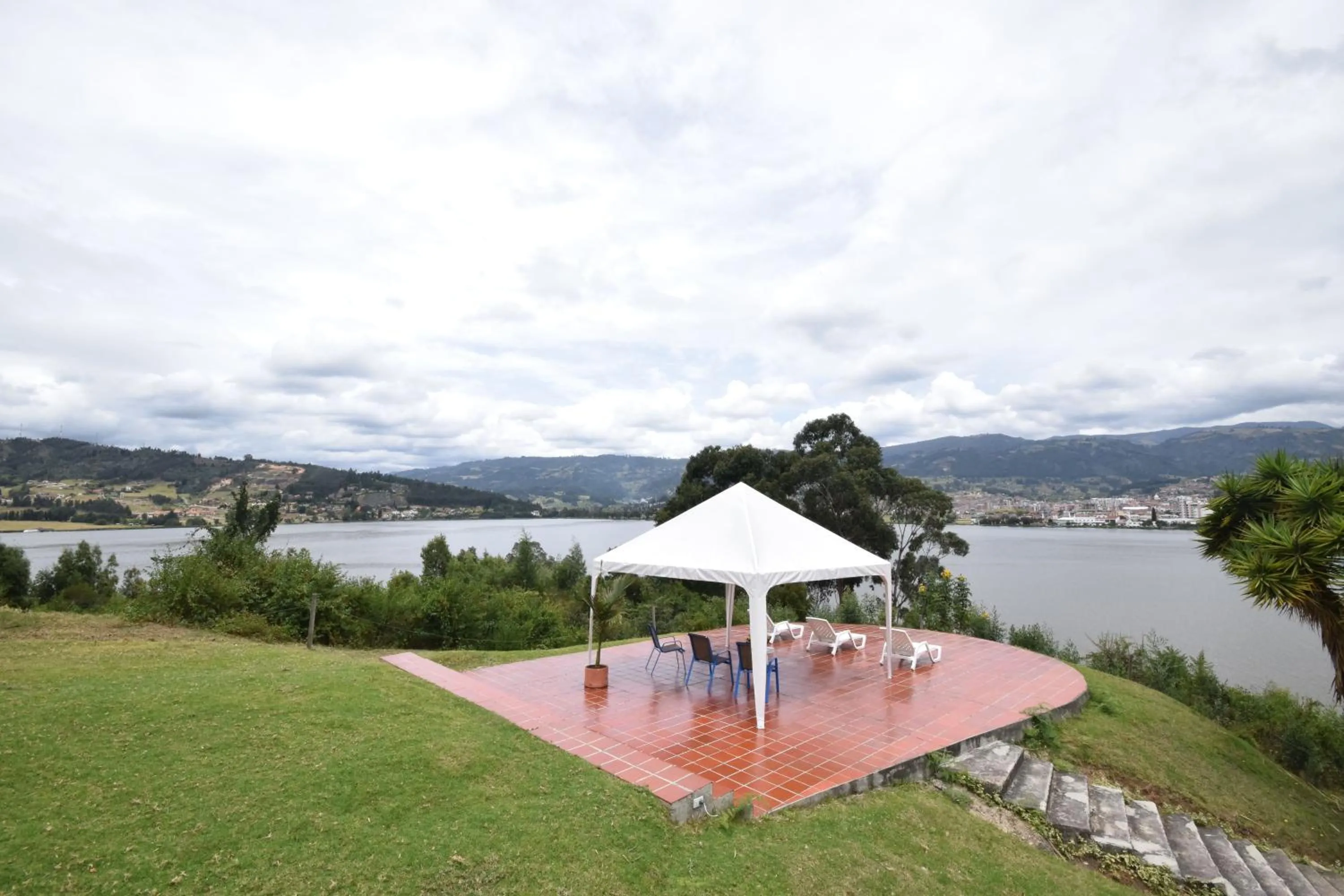 Lake view in D'Acosta Hotel Sochagota