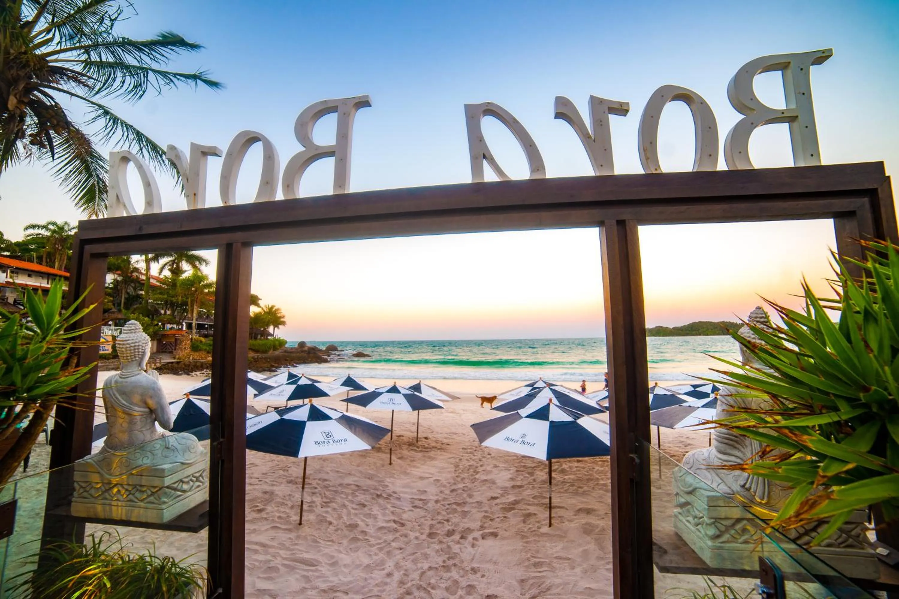 Natural landscape in Pousada Bora Bora