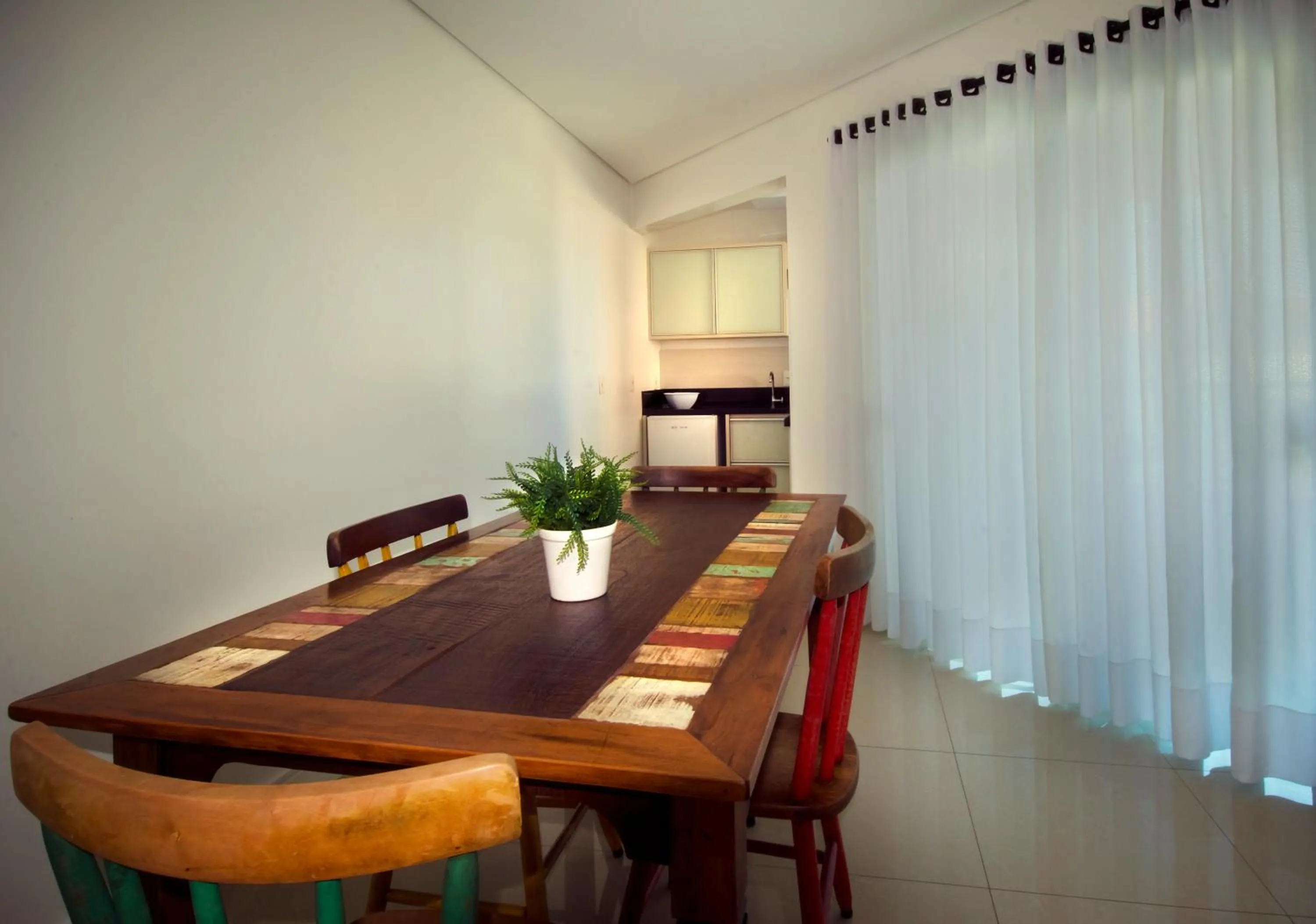 Dining area in Pousada Bora Bora