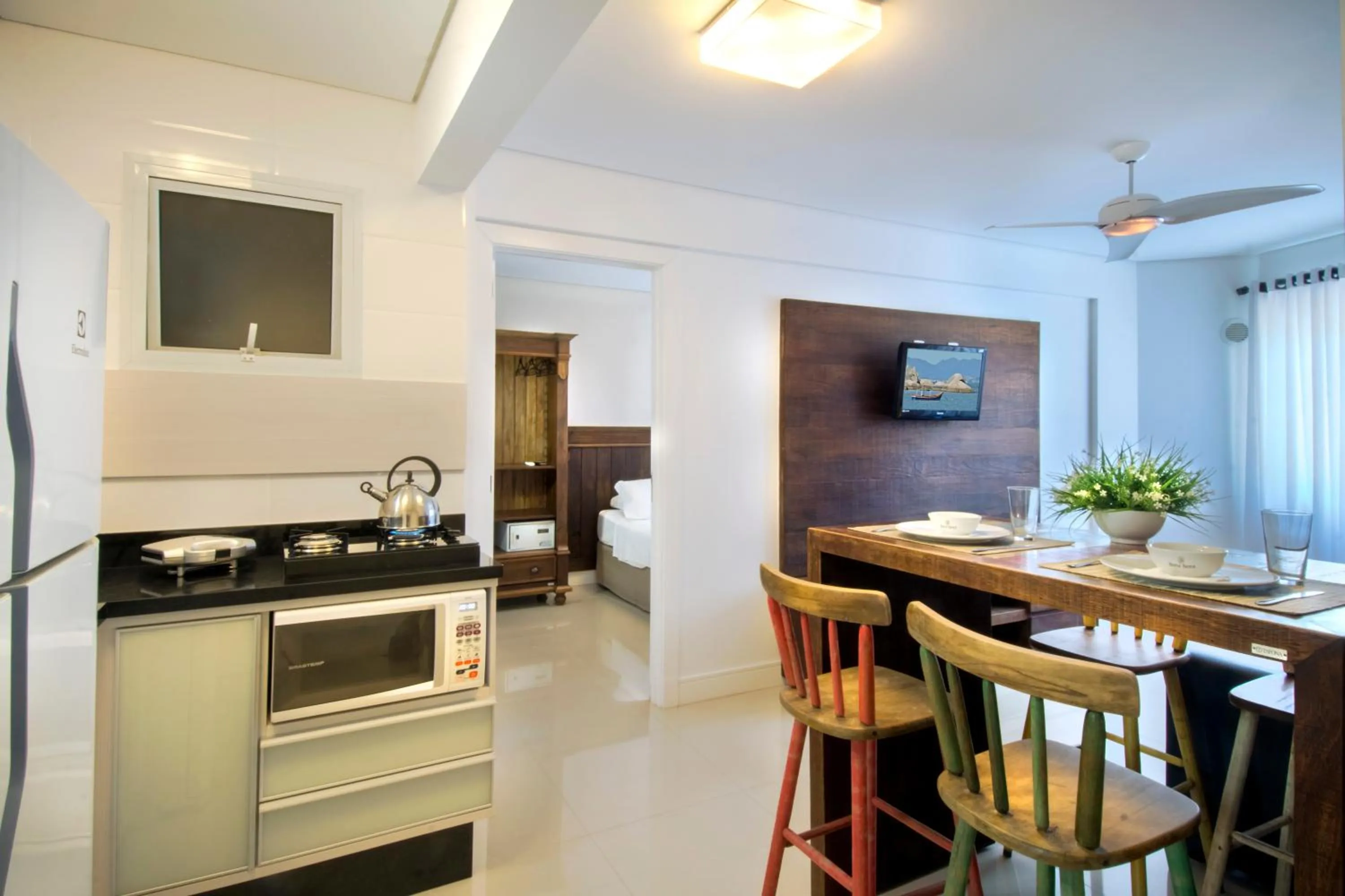 TV and multimedia in Pousada Bora Bora