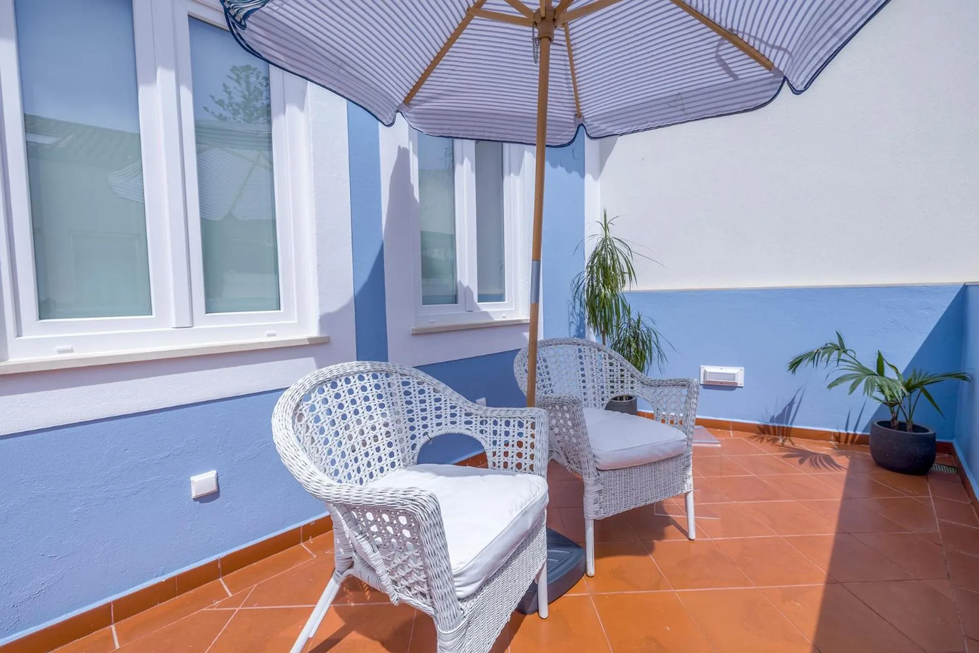 Balcony/Terrace in Casa Luma B&B