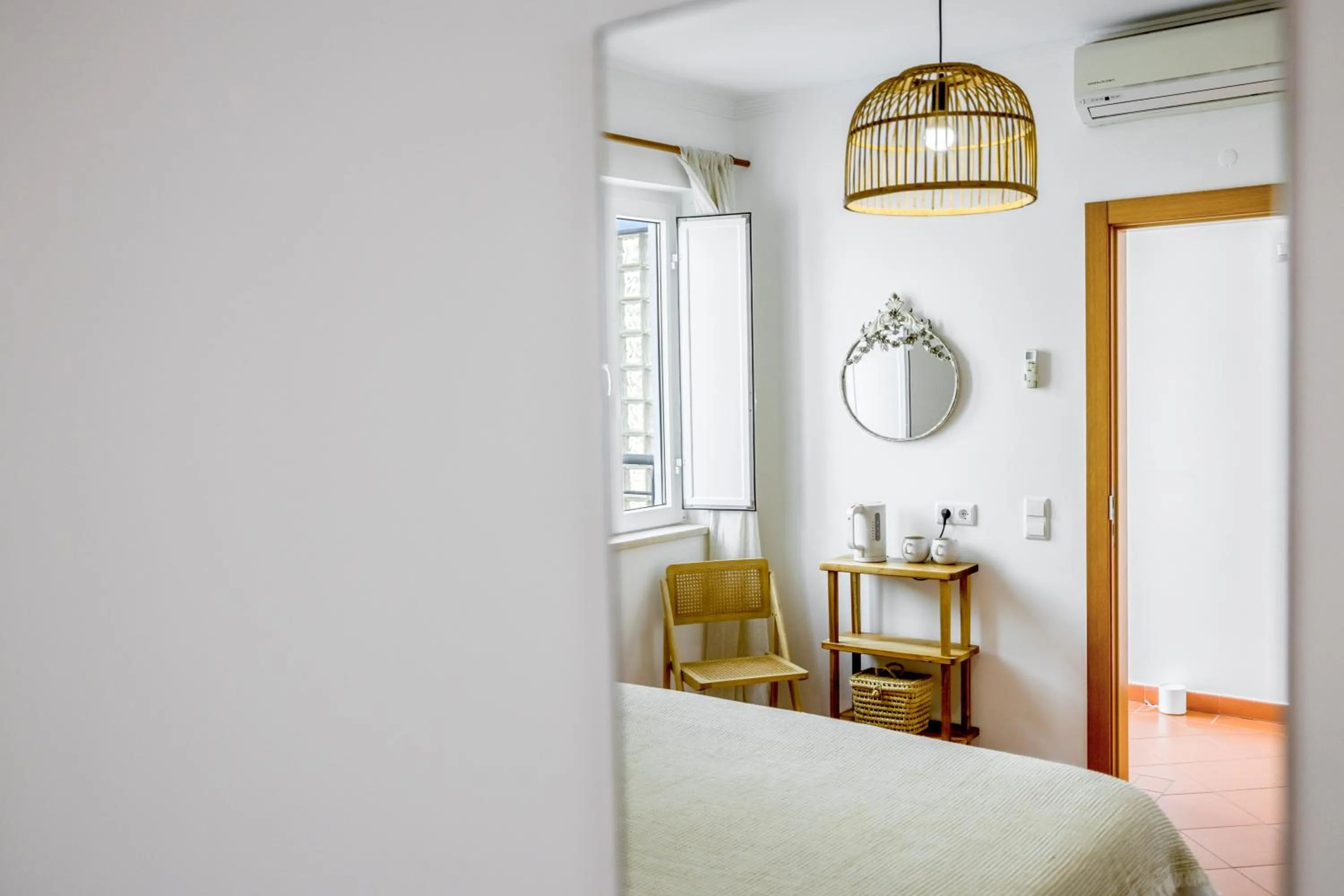 Decorative detail, Bed in Casa Luma B&B