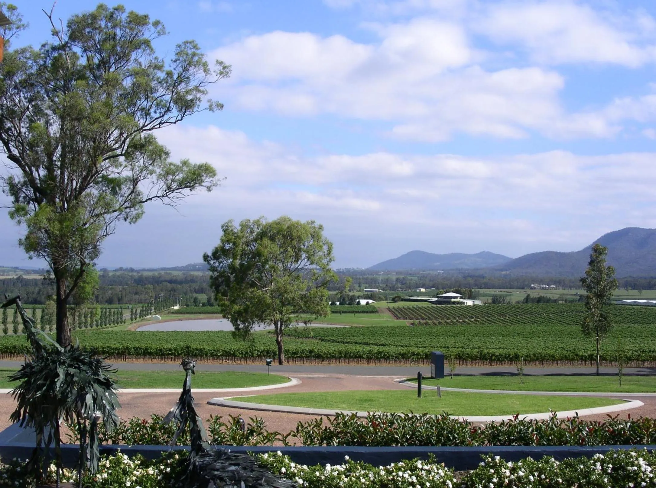 Garden view in Estate Tuscany