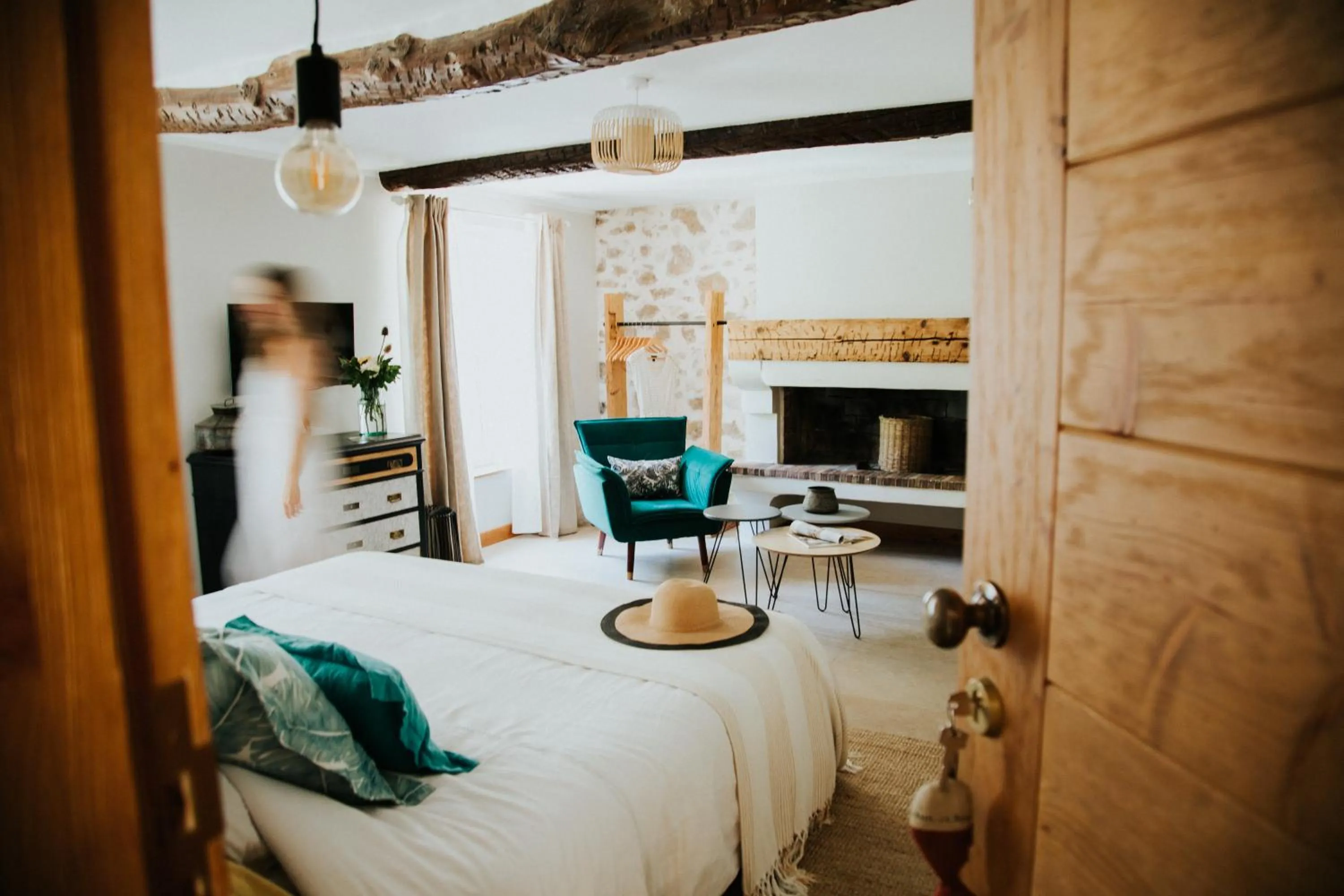 Photo of the whole room, Bed in Le Moulin Camoula