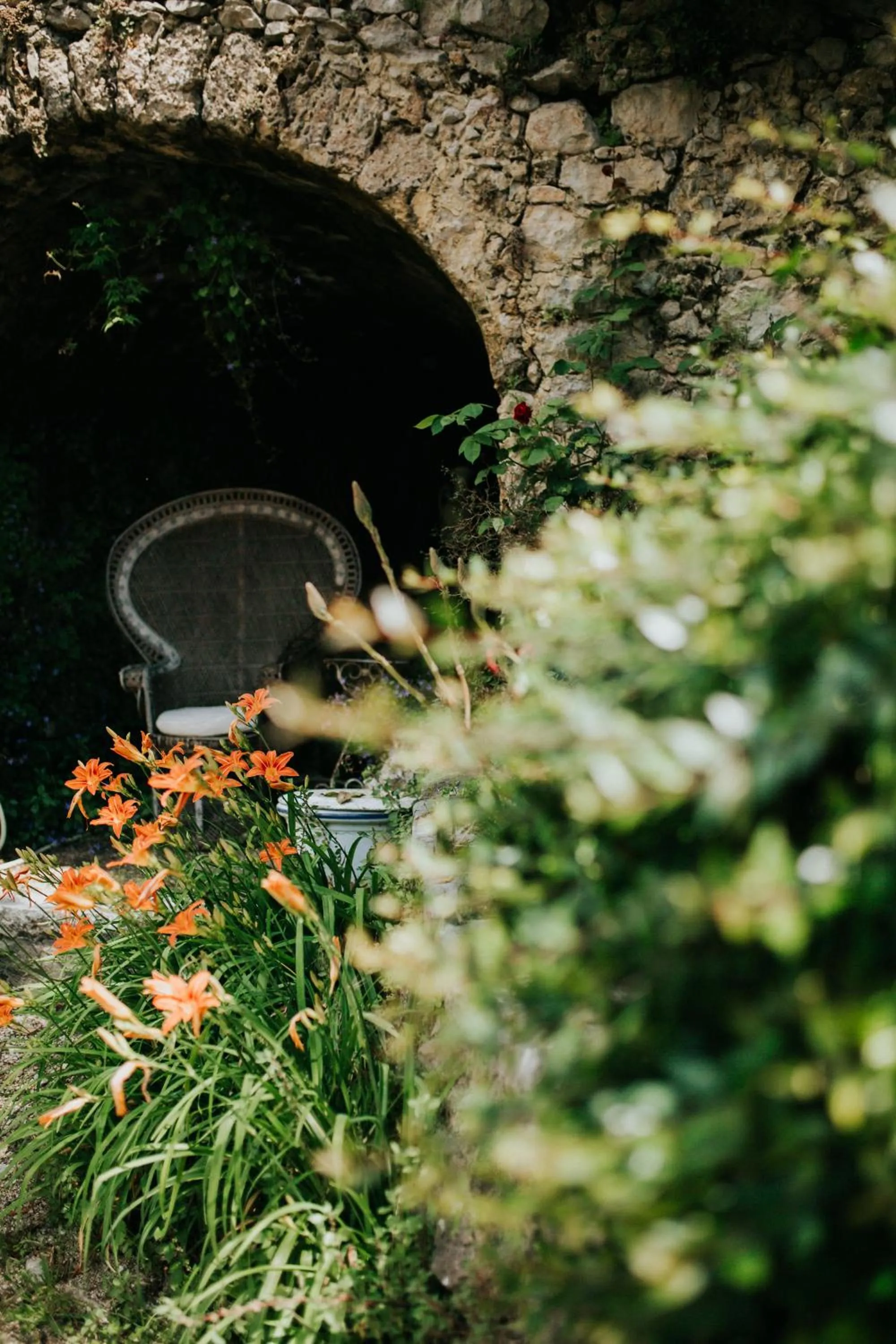 Garden in Le Moulin Camoula