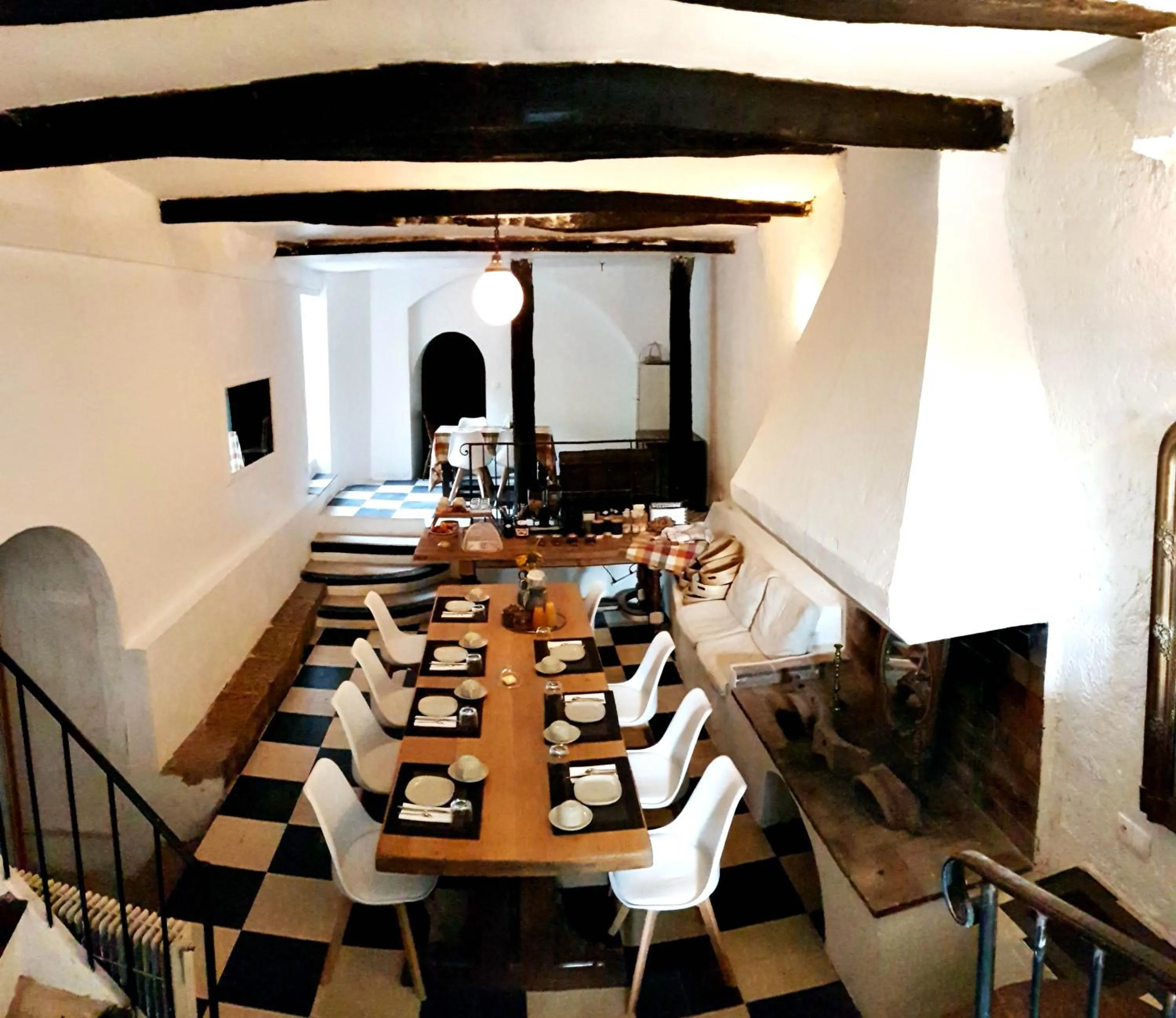 Living room in Le Moulin Camoula