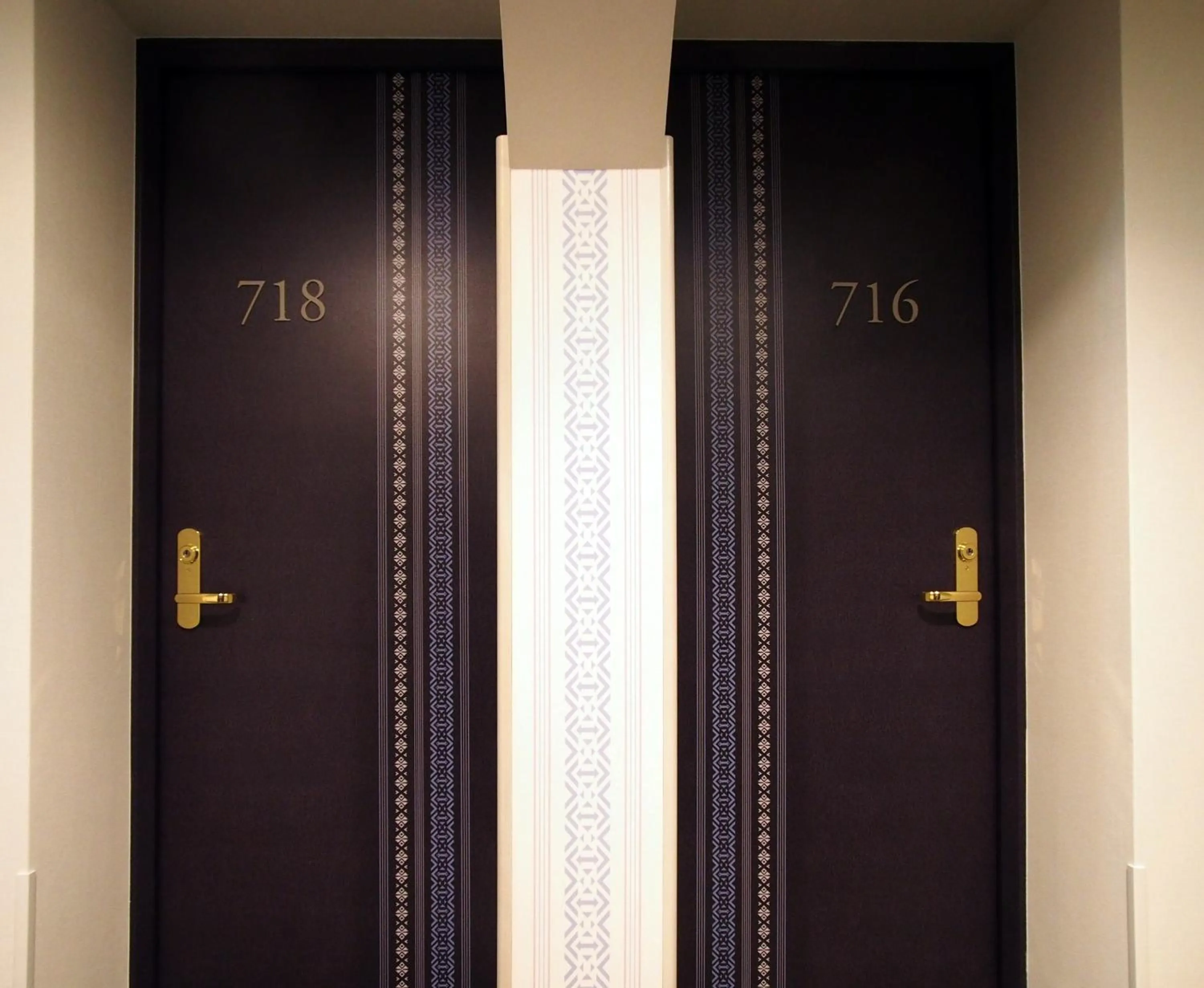 Decorative detail in Hotel Fukuoka Garden Palace