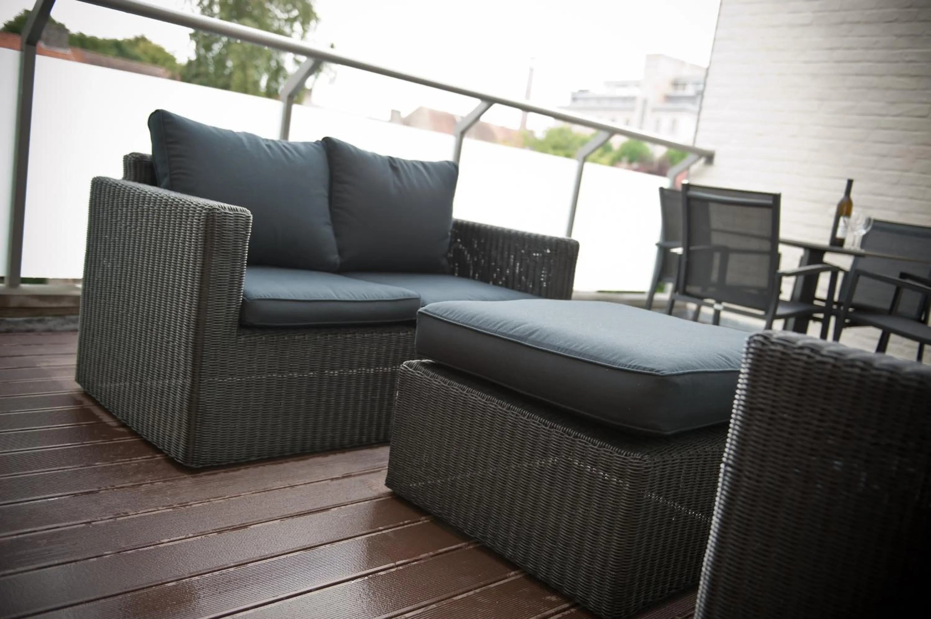 Balcony/Terrace in B&B Innbrugas