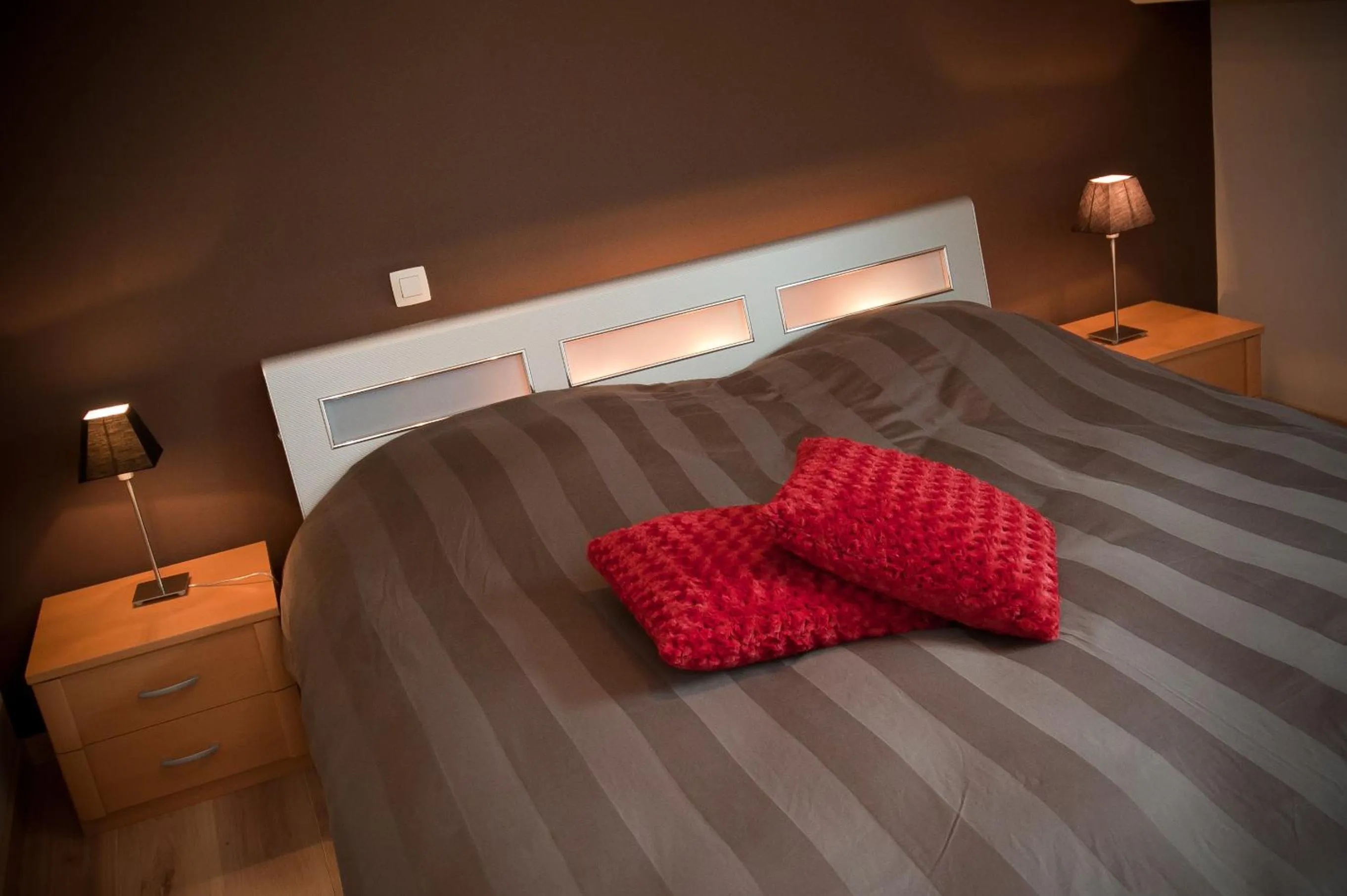 Bedroom, Bed in B&B Innbrugas