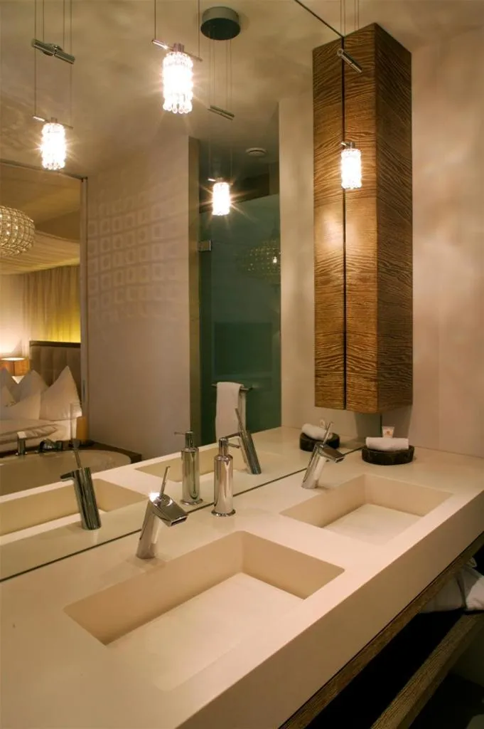 Bathroom in Bad Bubendorf Design & Lifestyle Hotel